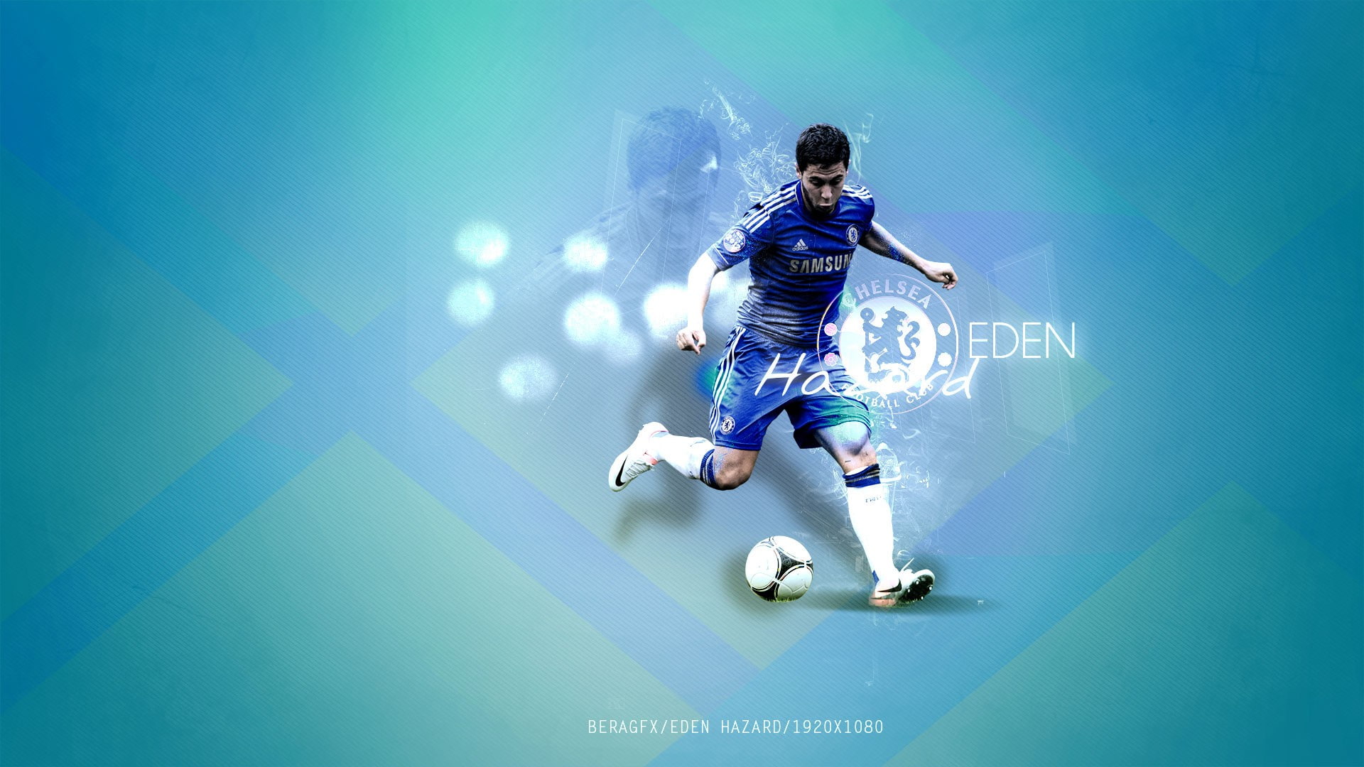sports, 1080P, men, Chelsea FC, digital art, soccer, sport, HD Wallpaper