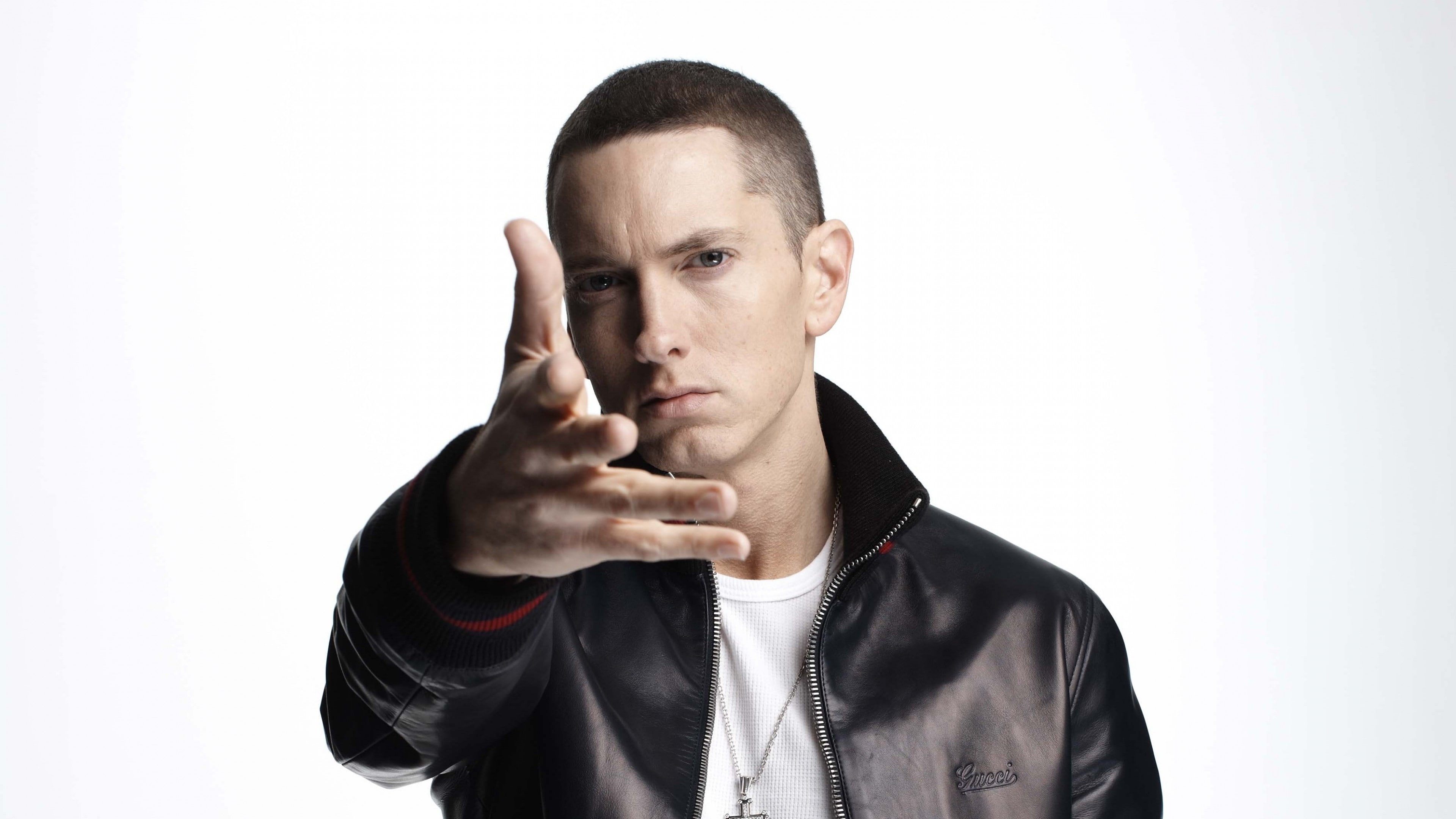 Top music artist and bands, 4K, Eminem, rapper, HD Wallpaper