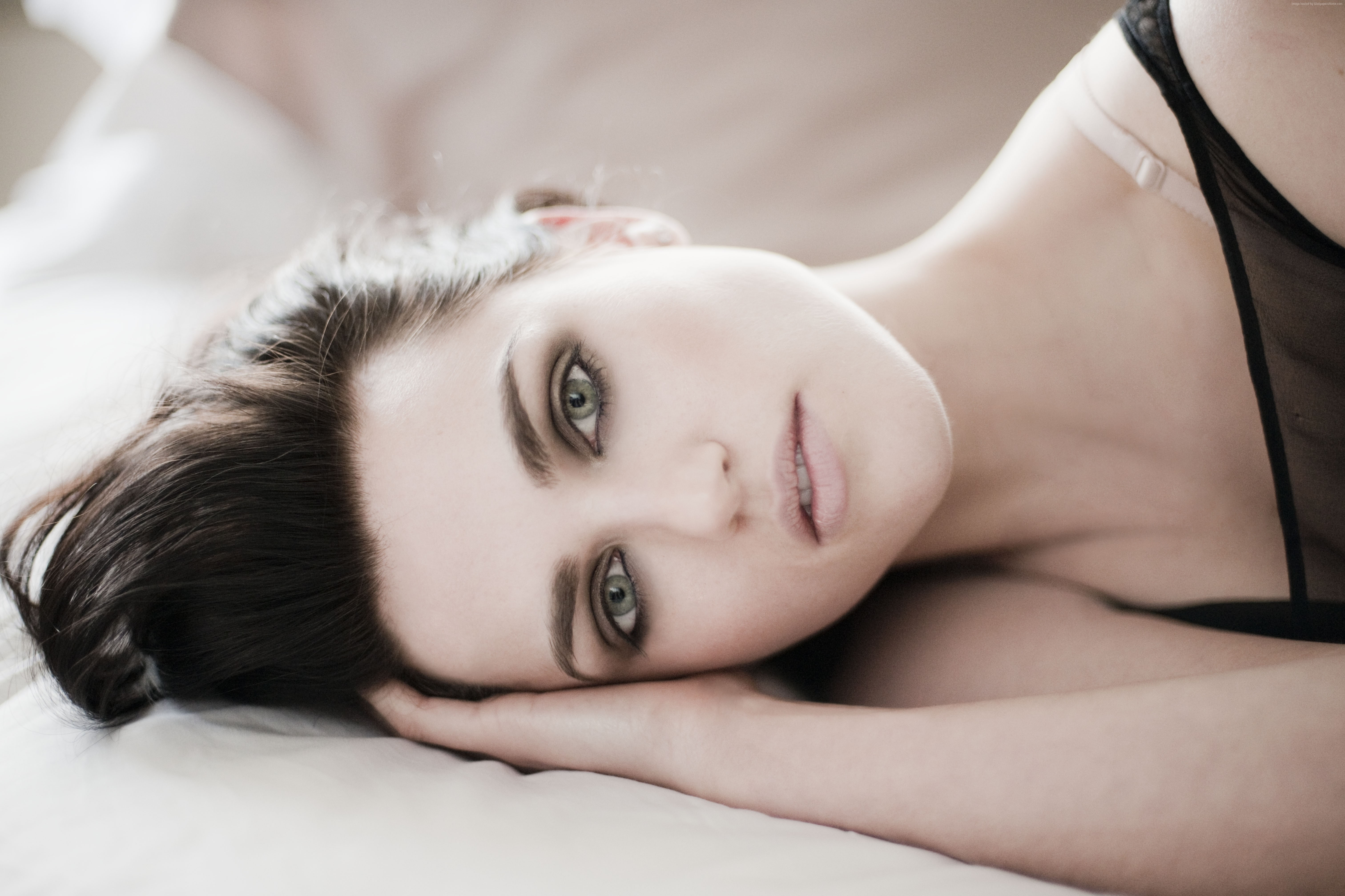5K, beauty, 5K, Katie McGrath, HD Wallpaper