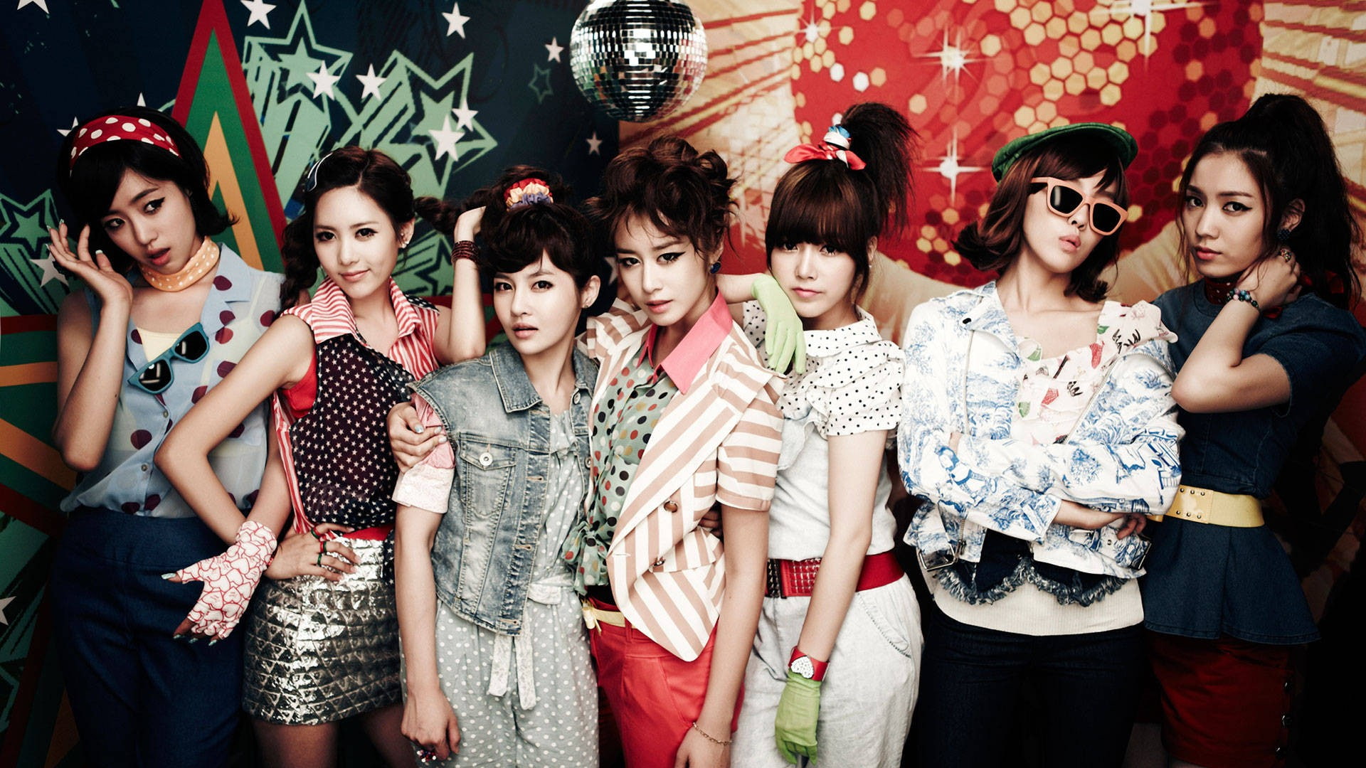 clothing, togetherness, adult, real people, singer, 1080P, young women, celebration, event, nightlife, young adult, group of people, women, T-ara, Korean, HD Wallpaper