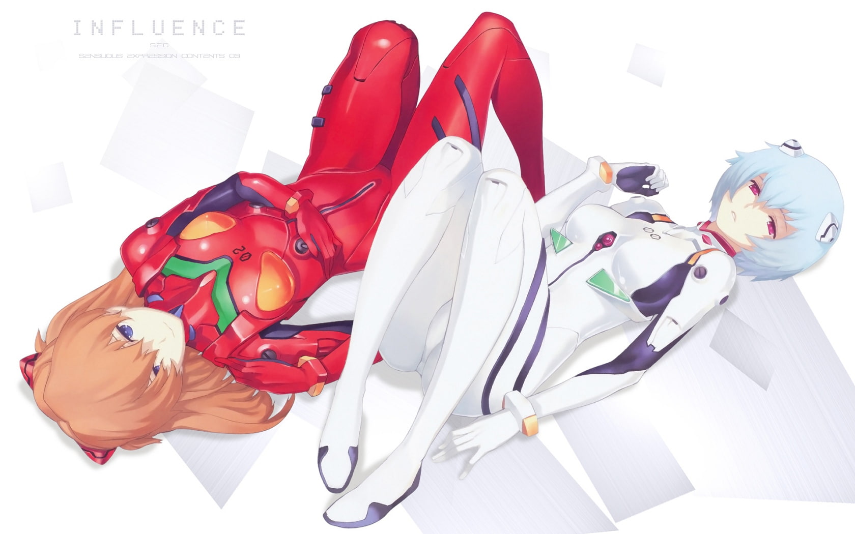 simp, eyes, anime, asuka, ayanami rei, rei, red, neon, ayanami, short, bodysuits, soryu, hair, langley, blue, art, neon genesis evangelion, genesis, hd, HD Wallpaper