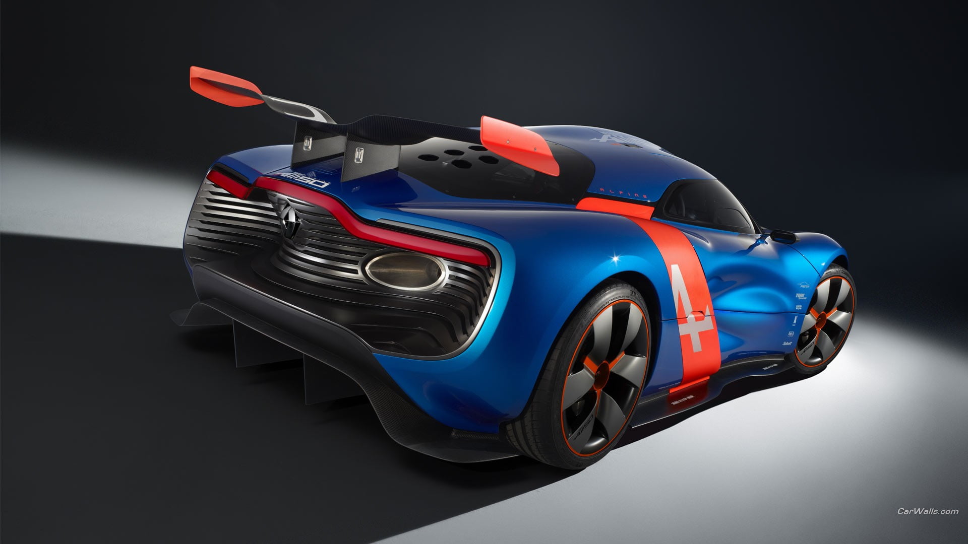 reflection, driving, luxury, mode of transportation, 1080P, sports car, studio shot, clean, blue cars, balancing, gray, modern, shiny, red, wealth, wheel, HD Wallpaper
