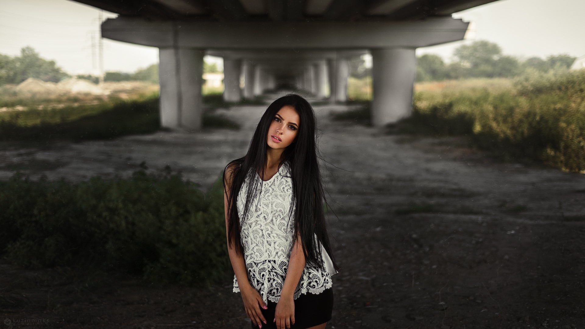 portrait, Darina, Maks Kuzin, model, 1080P, women, HD Wallpaper