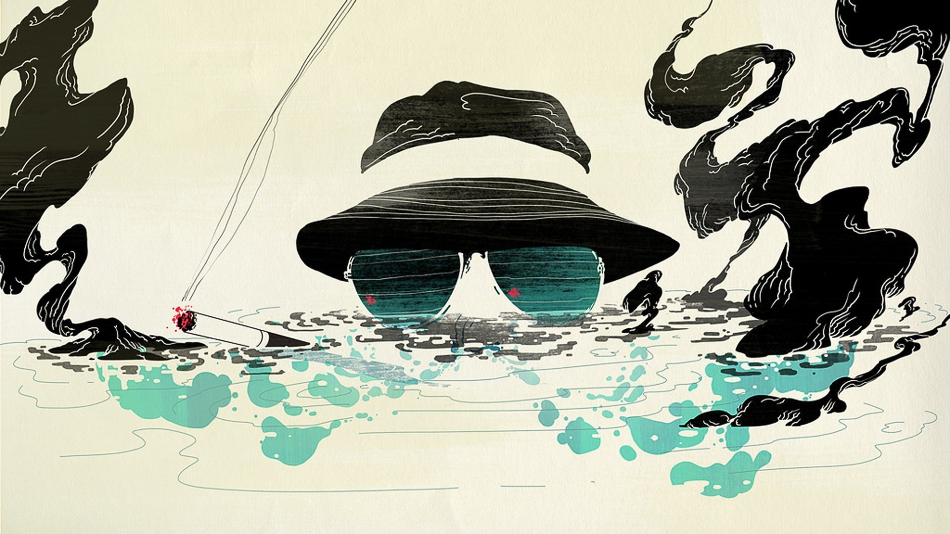 world map, human representation, sea, mural, nature, representation, close-up, Hunter S. Thompson, water, map, 1080P, artwork, design, creativity, travel, HD Wallpaper