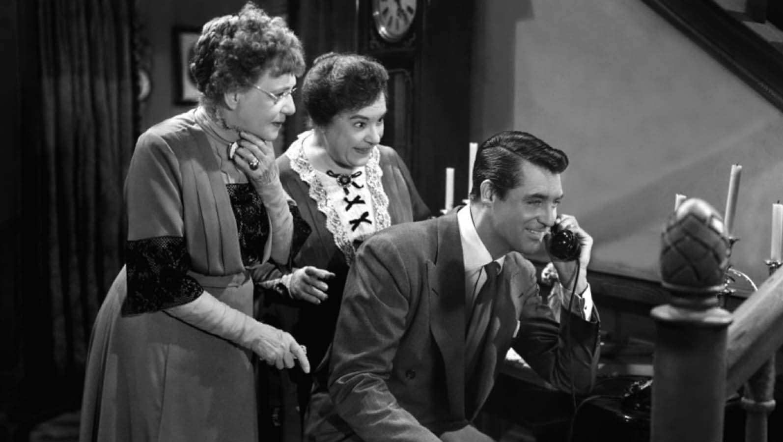 emotion, men, young men, Cary Grant, bonding, standing, 720P, young women, real people, Arsenic and Old Lace, waist up, lifestyles, females, celebration, HD Wallpaper
