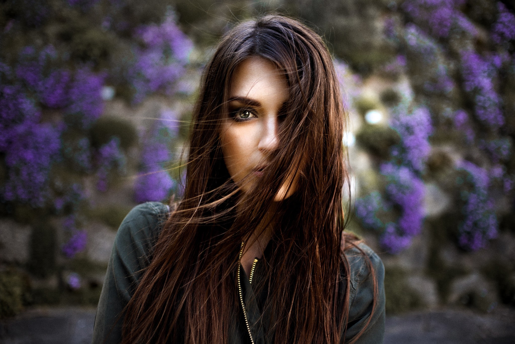 Miro Hofmann, face, 1080P, portrait, women, HD Wallpaper