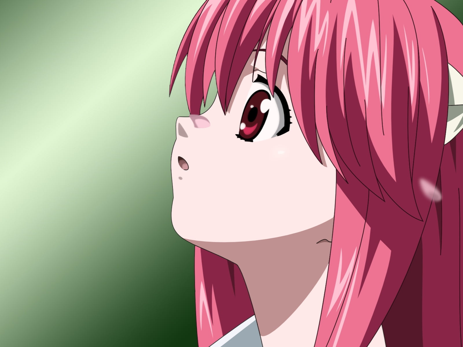 fashion, computer Graphic, cartoon, illuminated, decoration, studio shot, girl, characters, close-up, colored background, petal, hairstyle, character, anime, HD Wallpaper