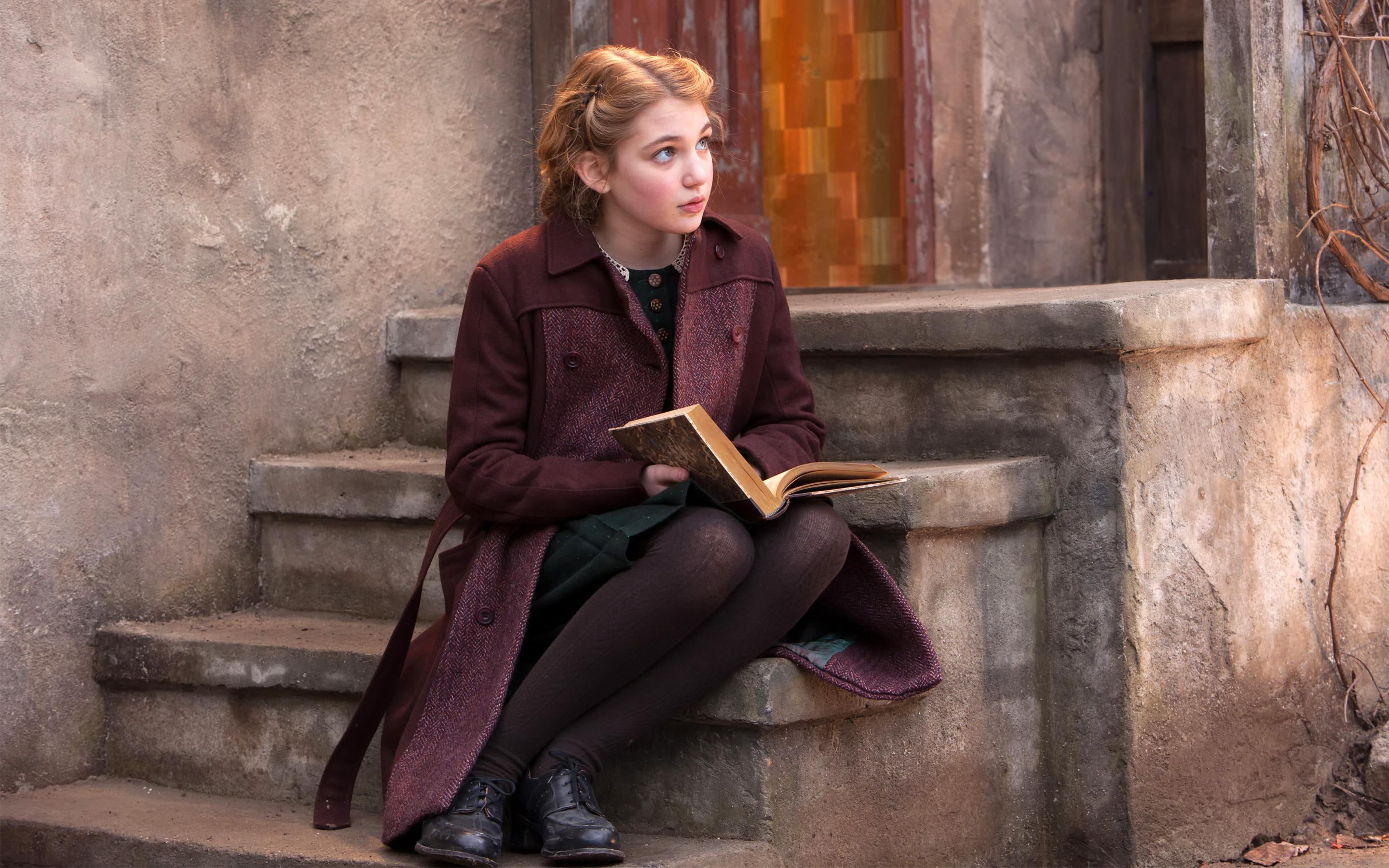 2K, book, women, s, nelisse, coat, stockings, thief, black, shoes, maroon, sophie, leather, HD Wallpaper