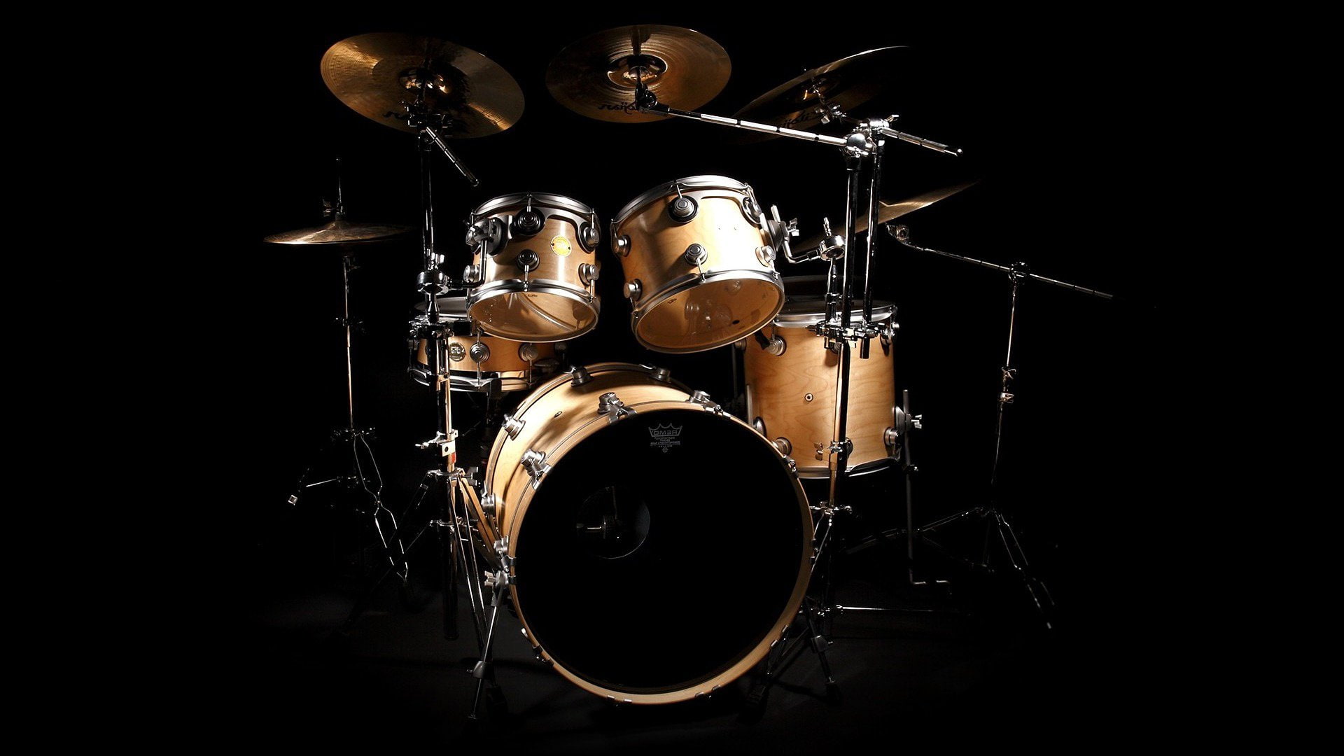 1080P, drum, kit, music, set, drums, HD Wallpaper