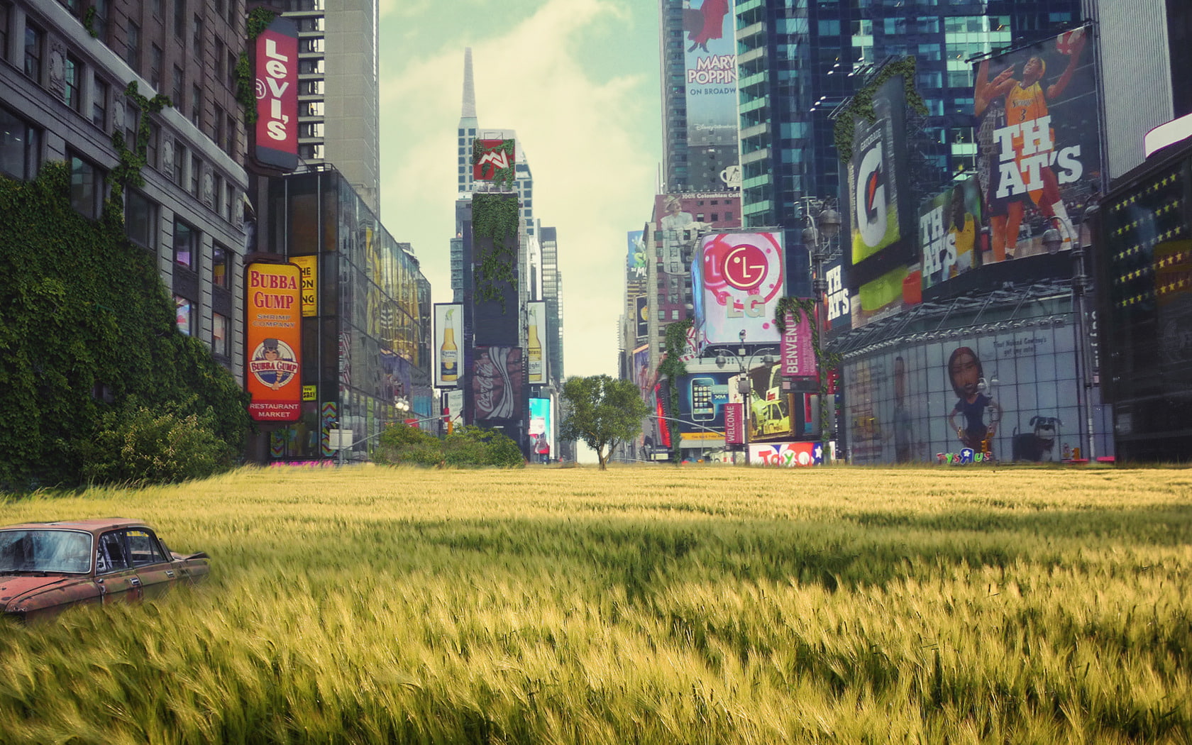 720P, Movie, I Am Legend, HD Wallpaper