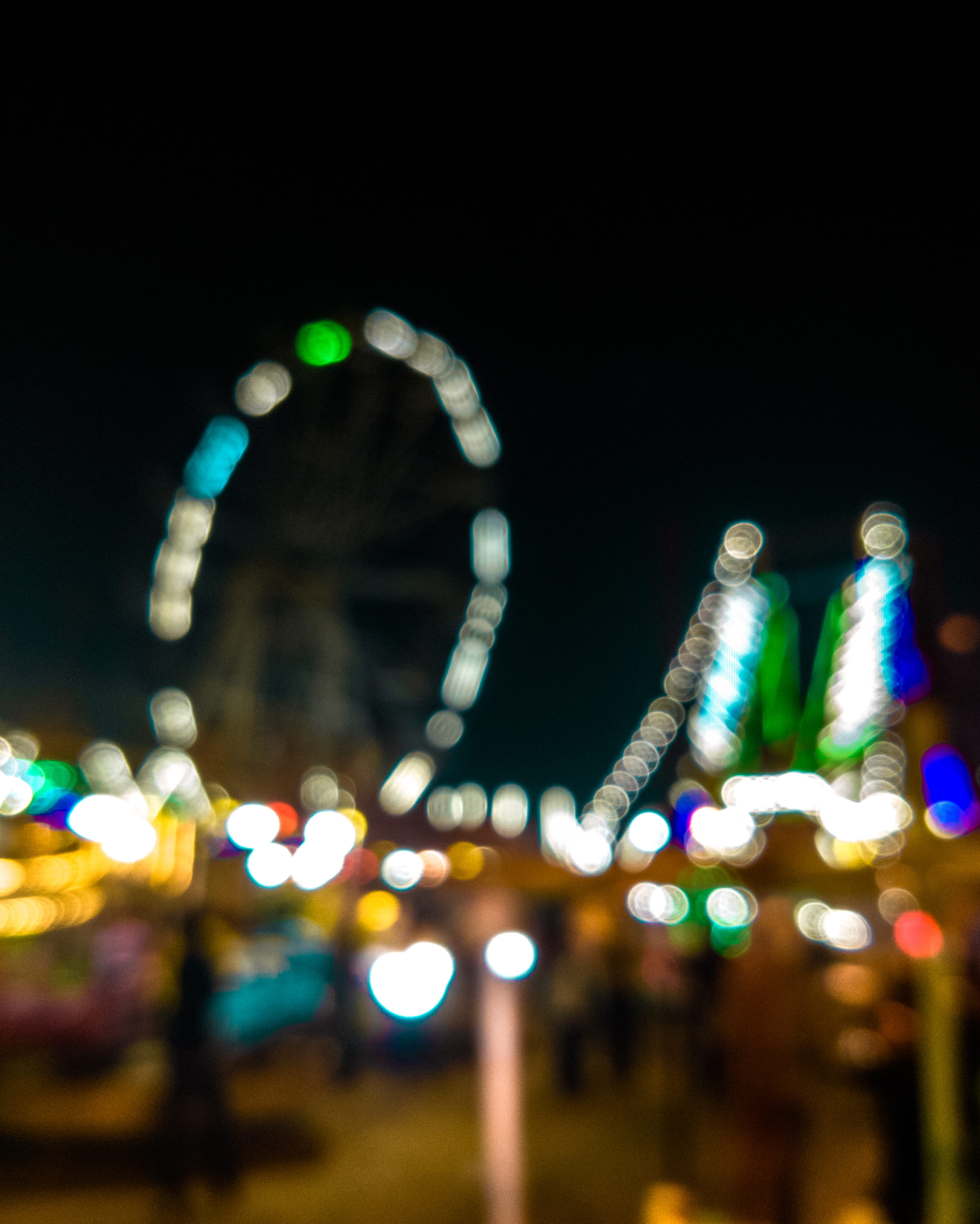 spandex, flare, spoke, outdoors, lighting, festival, built structure, architecture, city life, crowd, theme park, roller coaster, coaster, amusement park ride, Phone HD Wallpaper