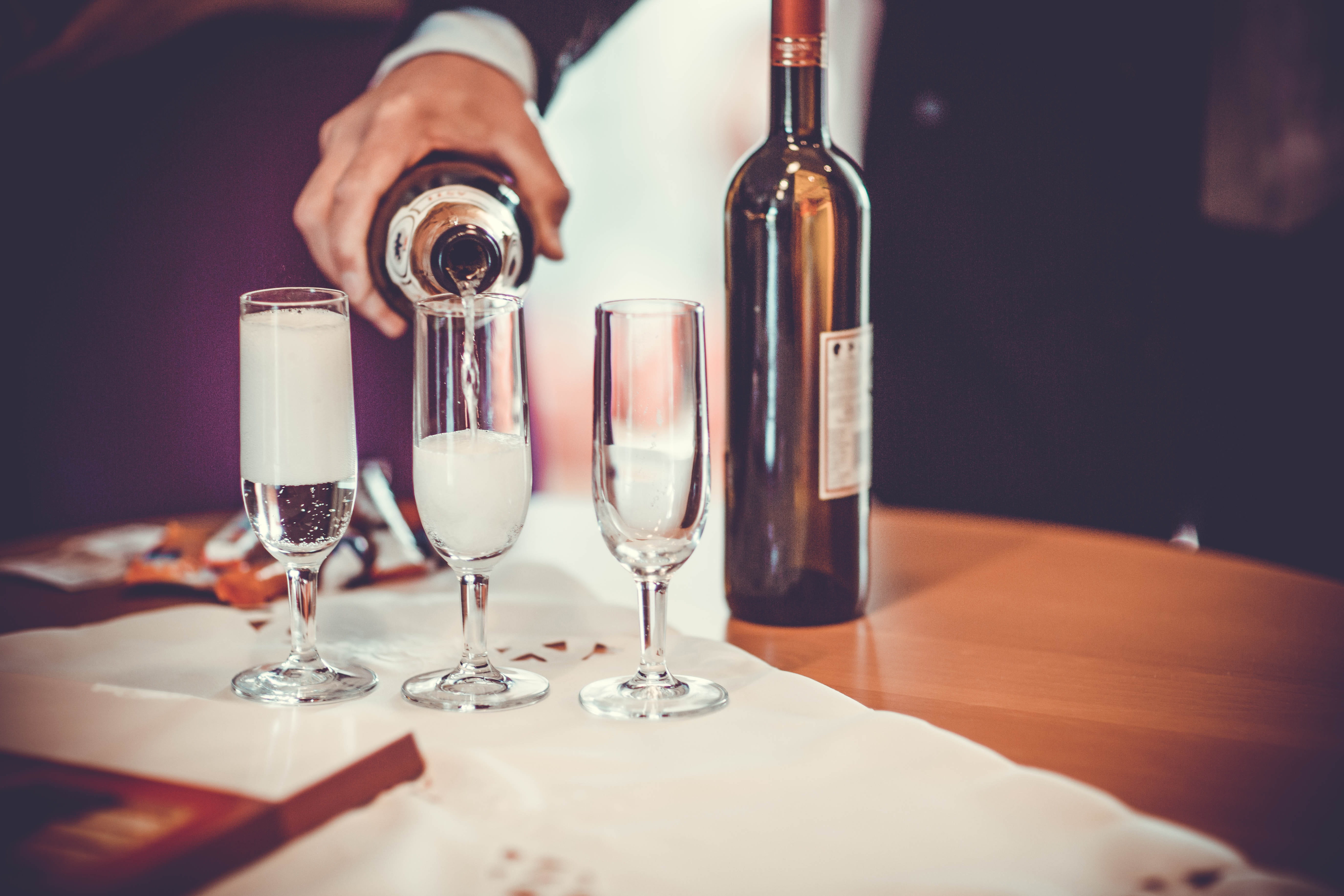 refreshment, adult, people, wine Bottle, hand, glass, table, luxury, elegance, dinner, food And Drink, man, restaurant, alcohol, drink, food/Drink, wine, HD Wallpaper