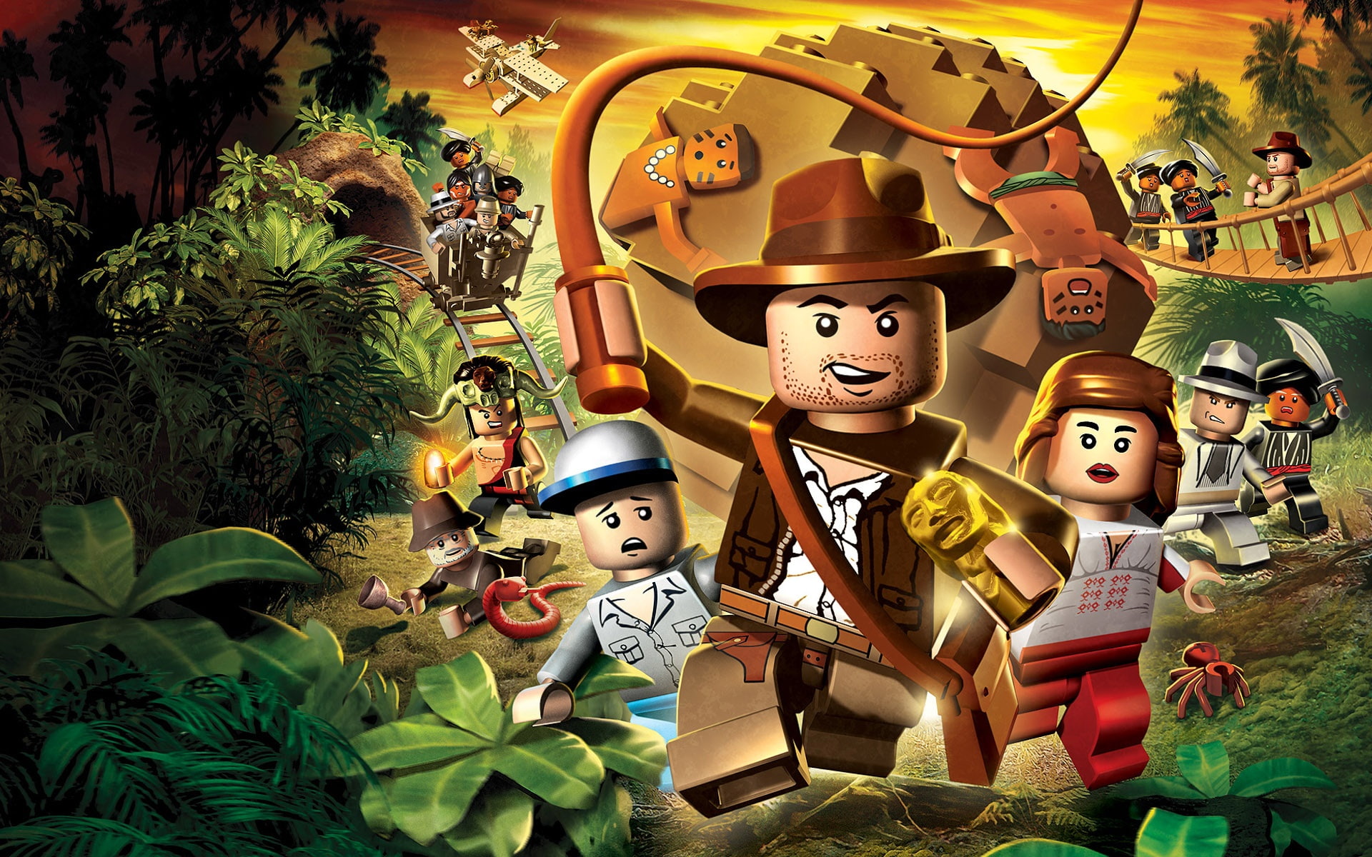 1080P, LEGO Indiana Jones: The Original Adventures, Game, Indiana Jones, Lego, HD Wallpaper