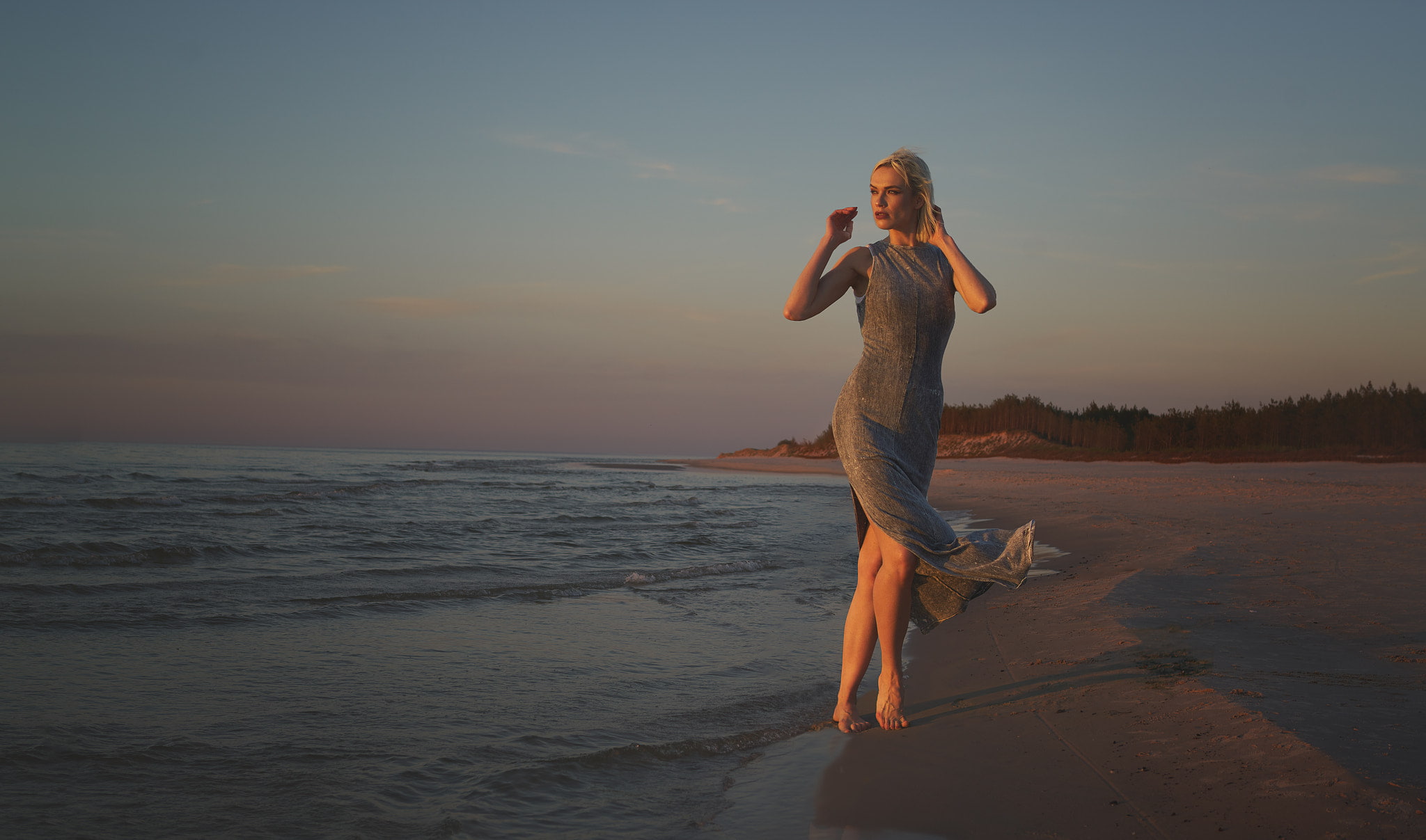 beauty in nature, scenics - nature, young adult, photography, real people, Jörgen Petersen, 500px, nature, 1080P, beach, full length, sea, leisure activity, HD Wallpaper