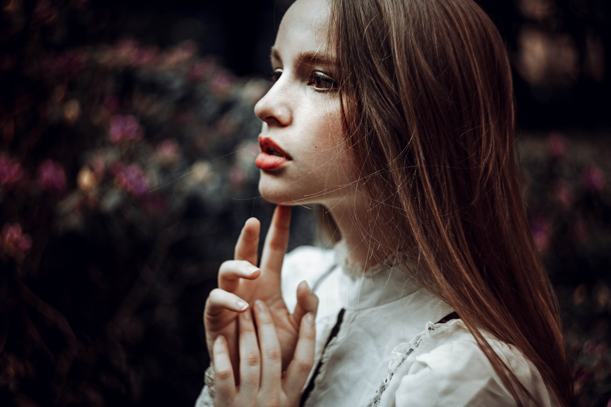 face, women, portrait, Julia Tavrina, 1080P, HD Wallpaper