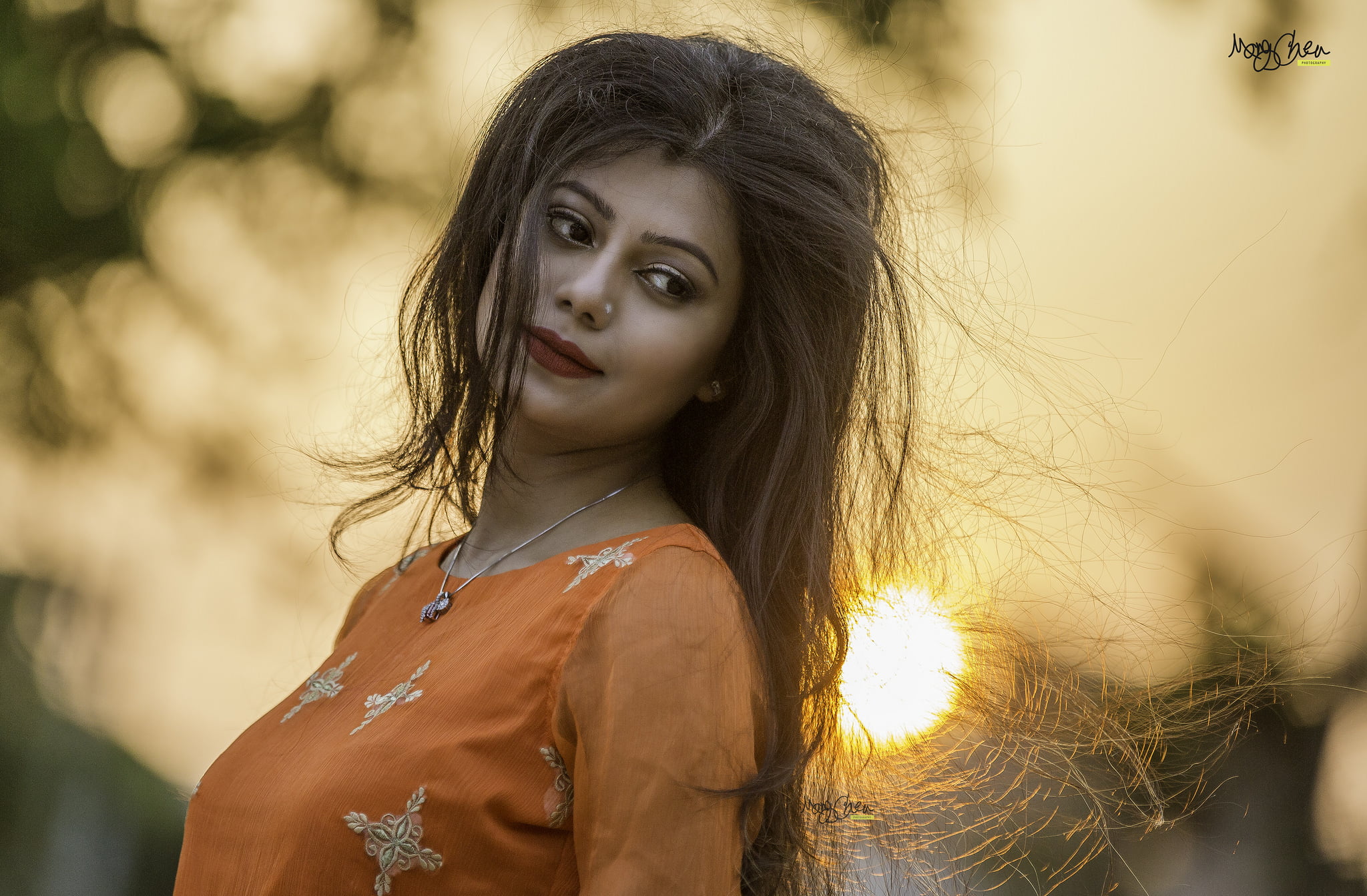model, 1080P, smiling, one person, Bangladeshian, wavy hair, lifestyles, hairstyle, hair, young adult, women, headshot, looking at camera, young women, HD Wallpaper