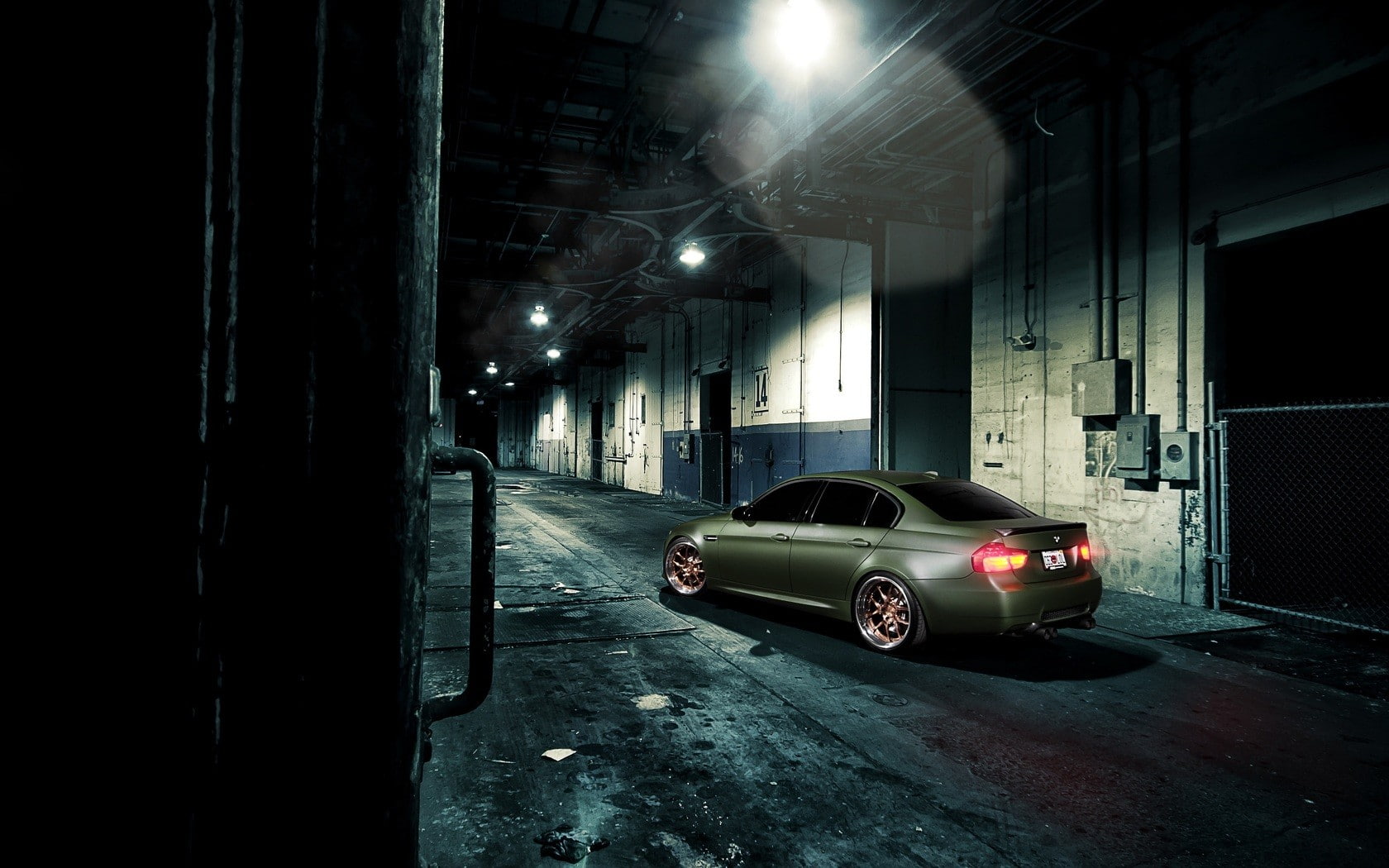 720P, lights, m3, hd, cars, corridor, m, bmw, HD Wallpaper