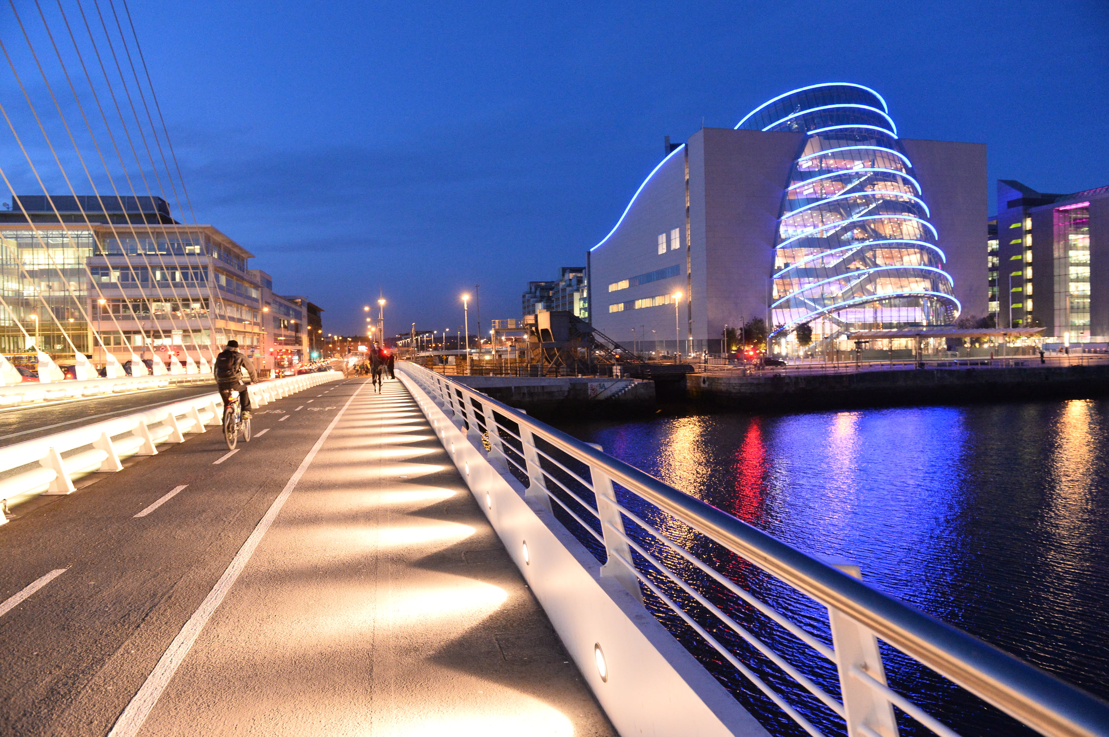 near, Congress, city, Dublin, Partido Popular, bike, architecture, cityscape, built Structure, European, conservative, urban Skyline, riding, EPP, modern, HD Wallpaper