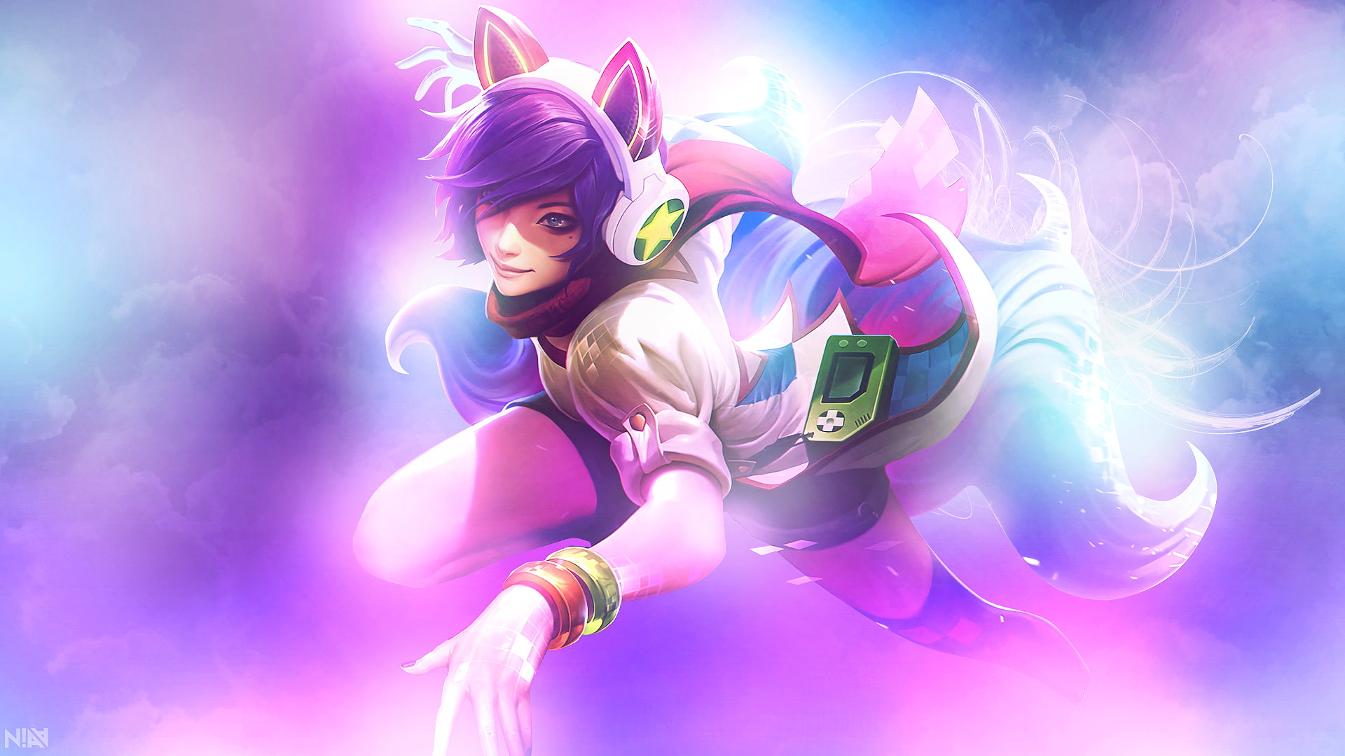 1080P, Ahri, APC, League of Legends, HD Wallpaper