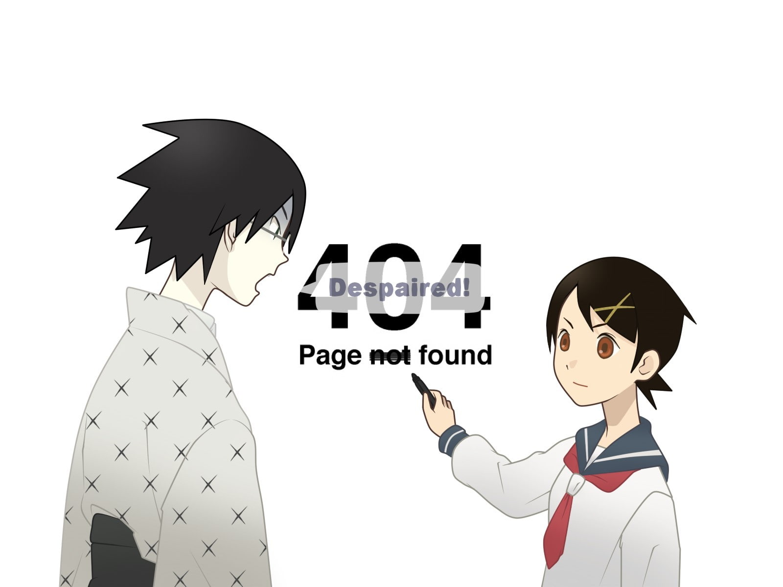 men, people, nozomu itoshiki, standing, western script, studio shot, copy space, casual clothing, message, Kafuka Fuura, two people, cut out, side view, HD Wallpaper