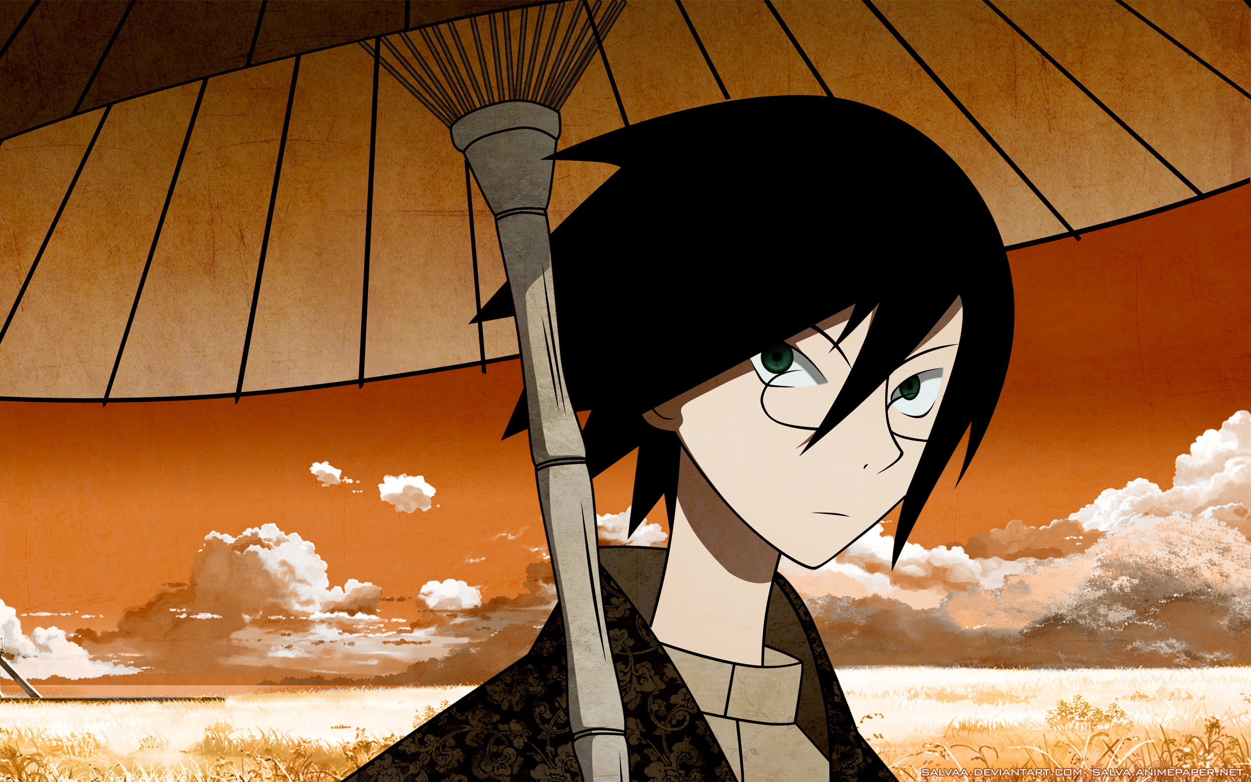 Sayonara, Nozomu Itoshiki, Zetsubou-Sensei, Anime, 2K, HD Wallpaper