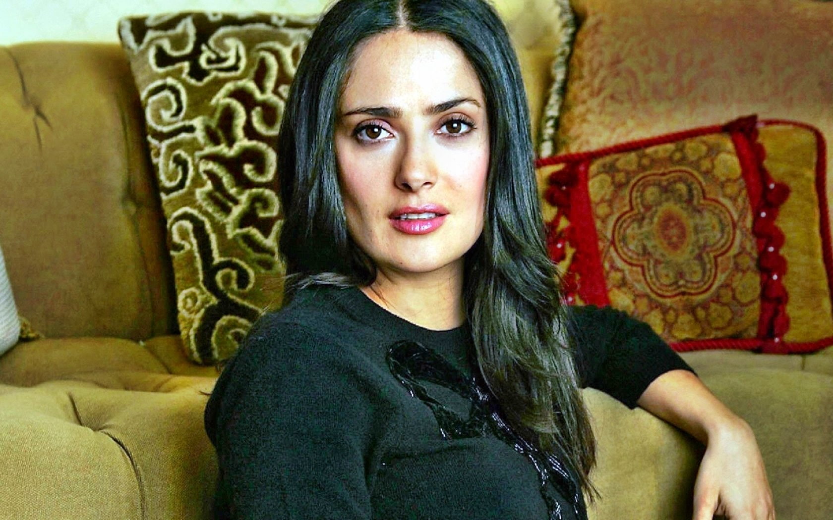 Salma Hayek, 720P, Actresses, HD Wallpaper