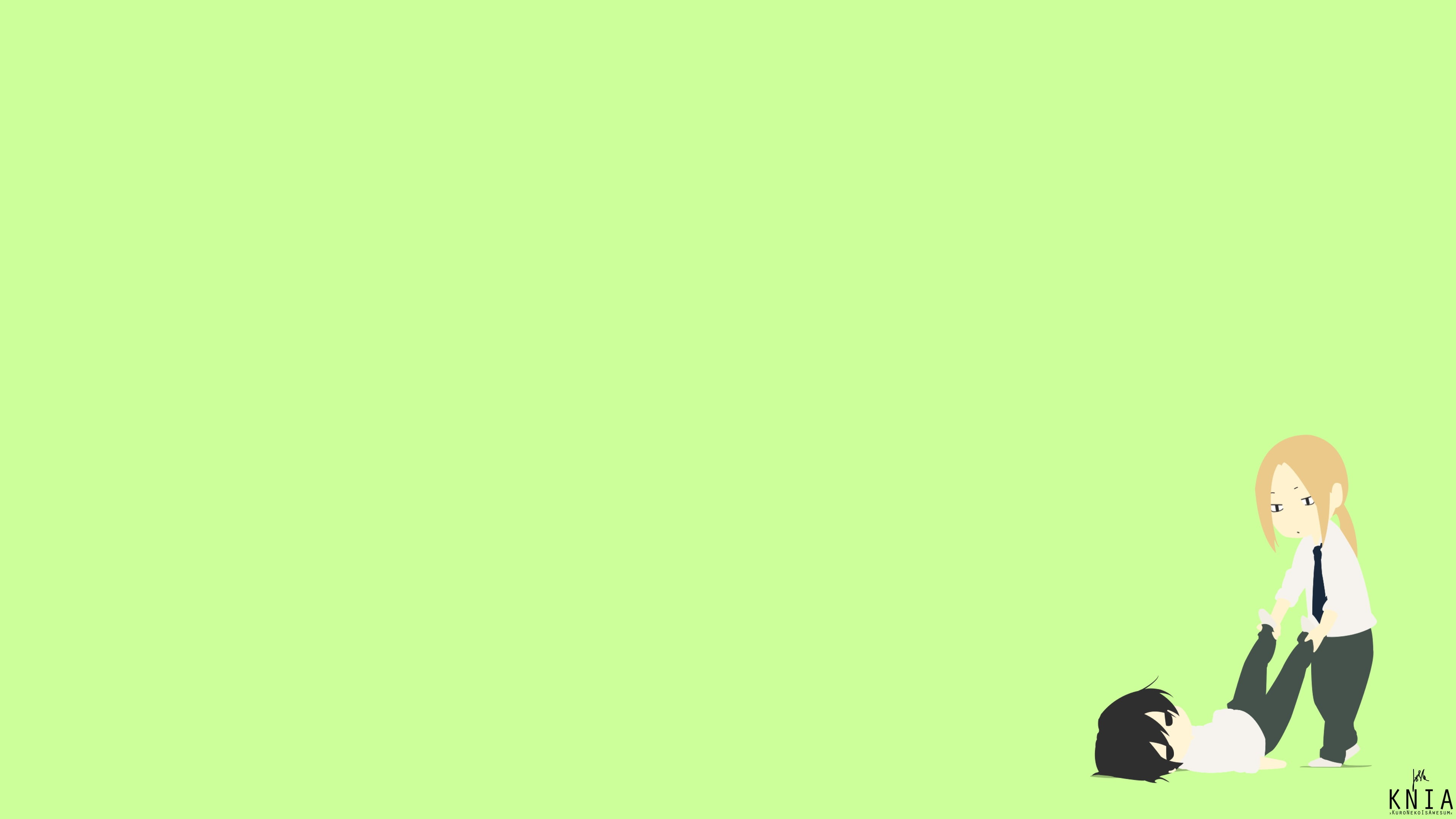 business, studio shot, well-dressed, Tanaka, Ohta, men, representation, green background, males, unrecognizable person, standing, anime girls, copy space, HD Wallpaper