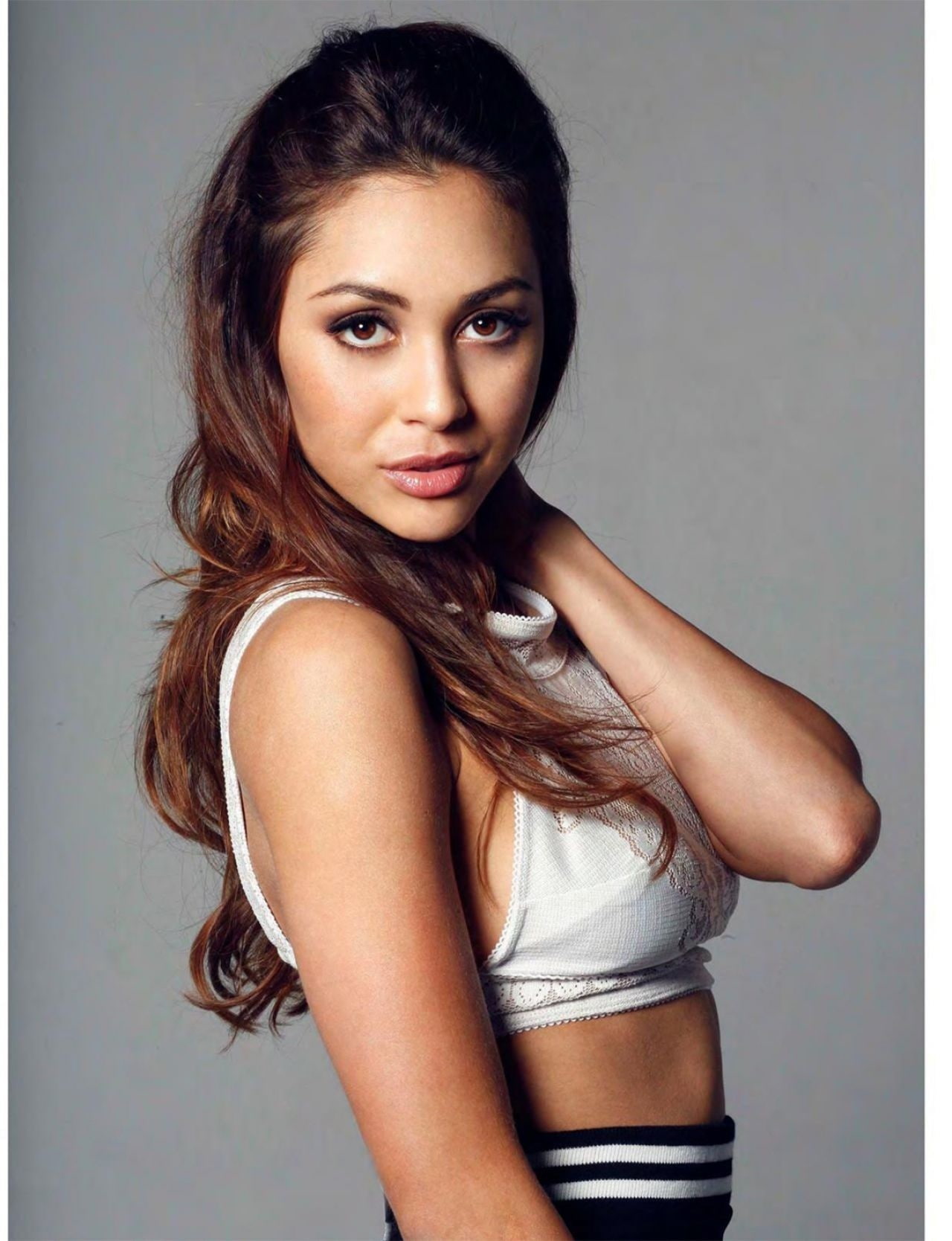 brunette, Lindsey Morgan, Latinas, 720P, Phone HD Wallpaper