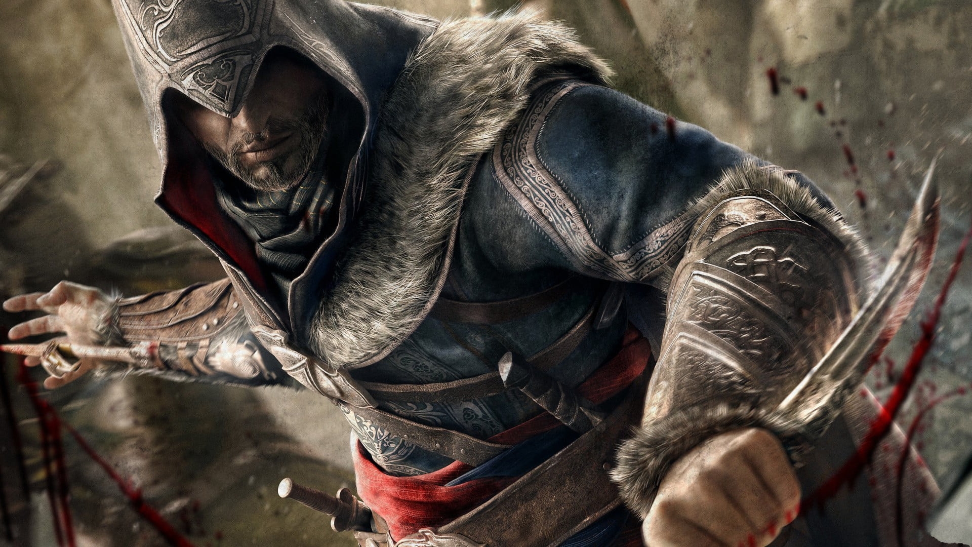 clothing, effort, day, Assassins Creed, warrior, hopelessness, young adult, aggression, city, lifestyles, conflict, architecture, leather, silver, 1080P, HD Wallpaper
