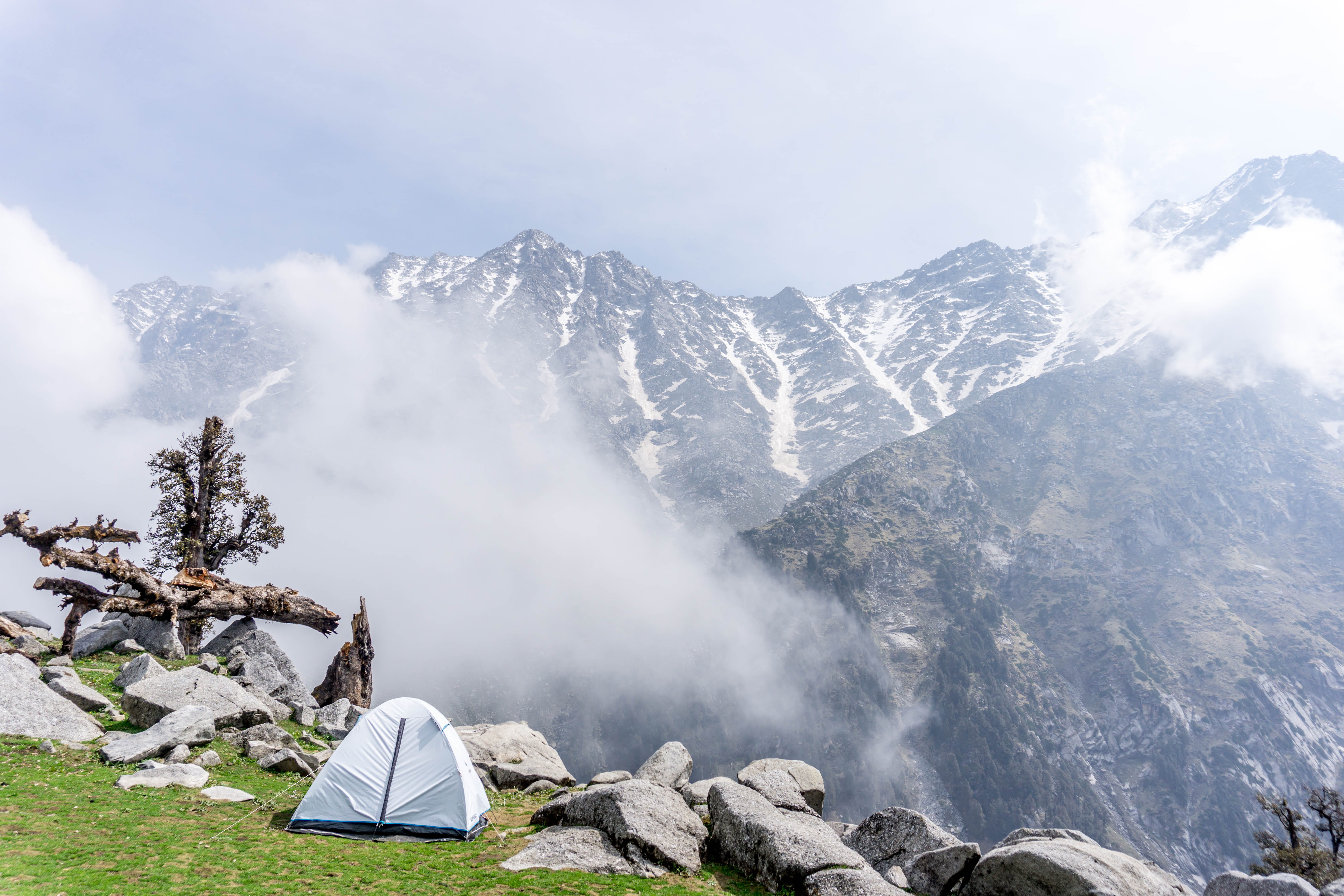 nature, beauty in nature, cold temperature, 5K, non-urban scene, dharamshala, himalaya, tranquility, mountain, rock - object, mountain peak, tranquil scene, HD Wallpaper