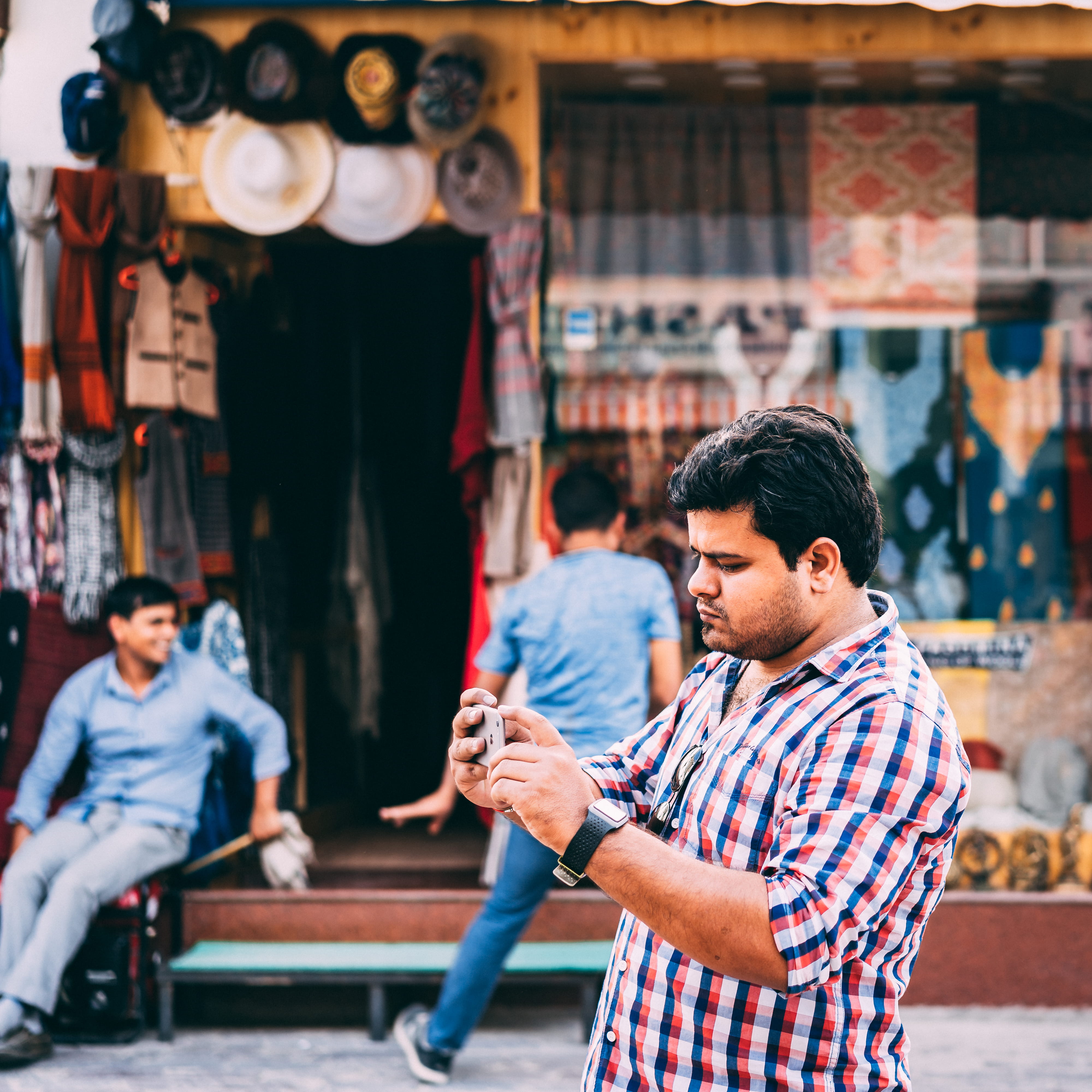 dress, denim, men, sonya7iii, incidental people, adult, white, jeans, casual clothing, pants, holding, apparel, occupation, males, ladakh, young adult, Phone HD Wallpaper