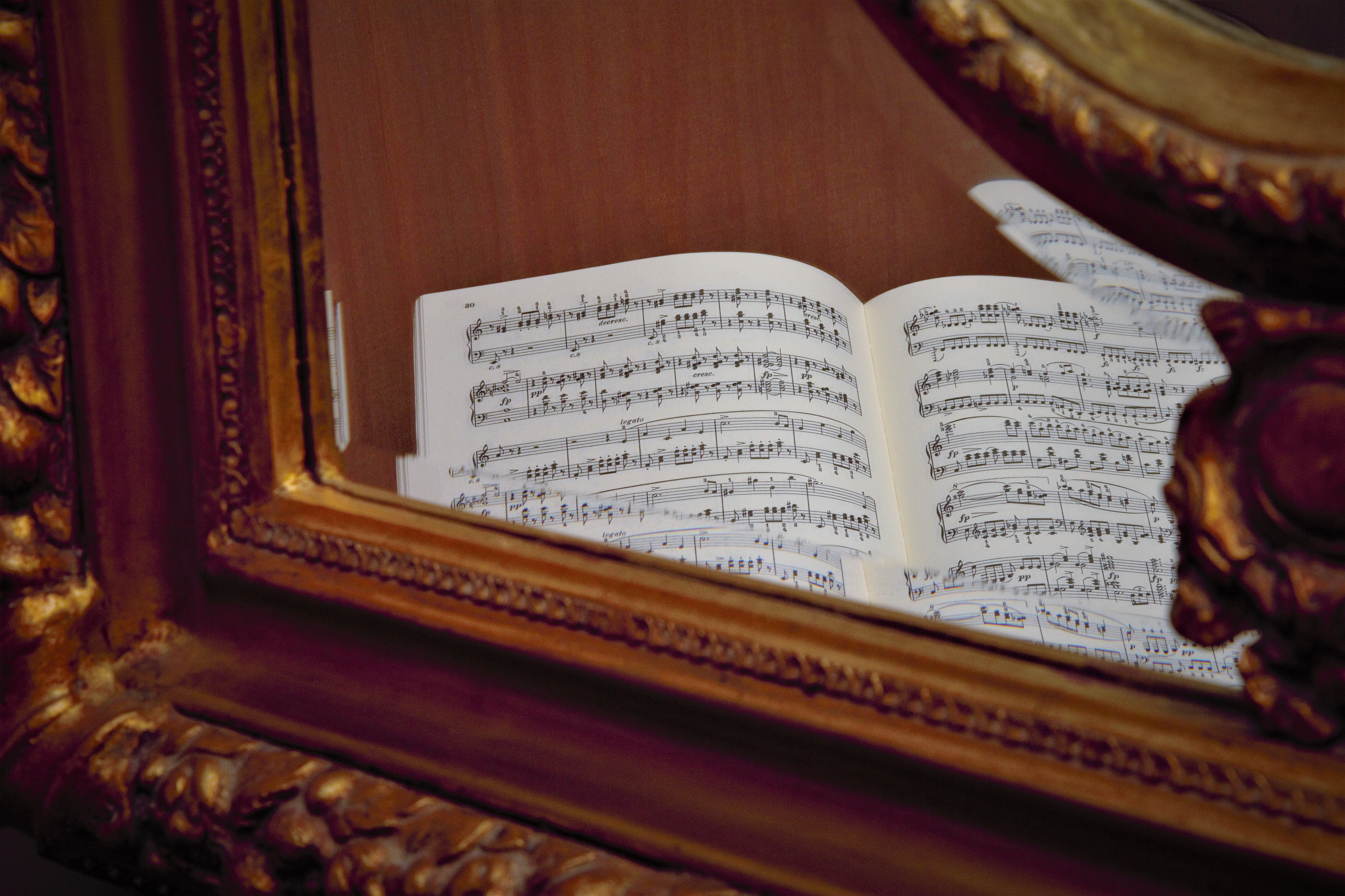 arts culture and entertainment, pianist, no people, sound, communication, religion, key, close-up, composer, musical, show, sheet music, open, melody, belief, HD Wallpaper