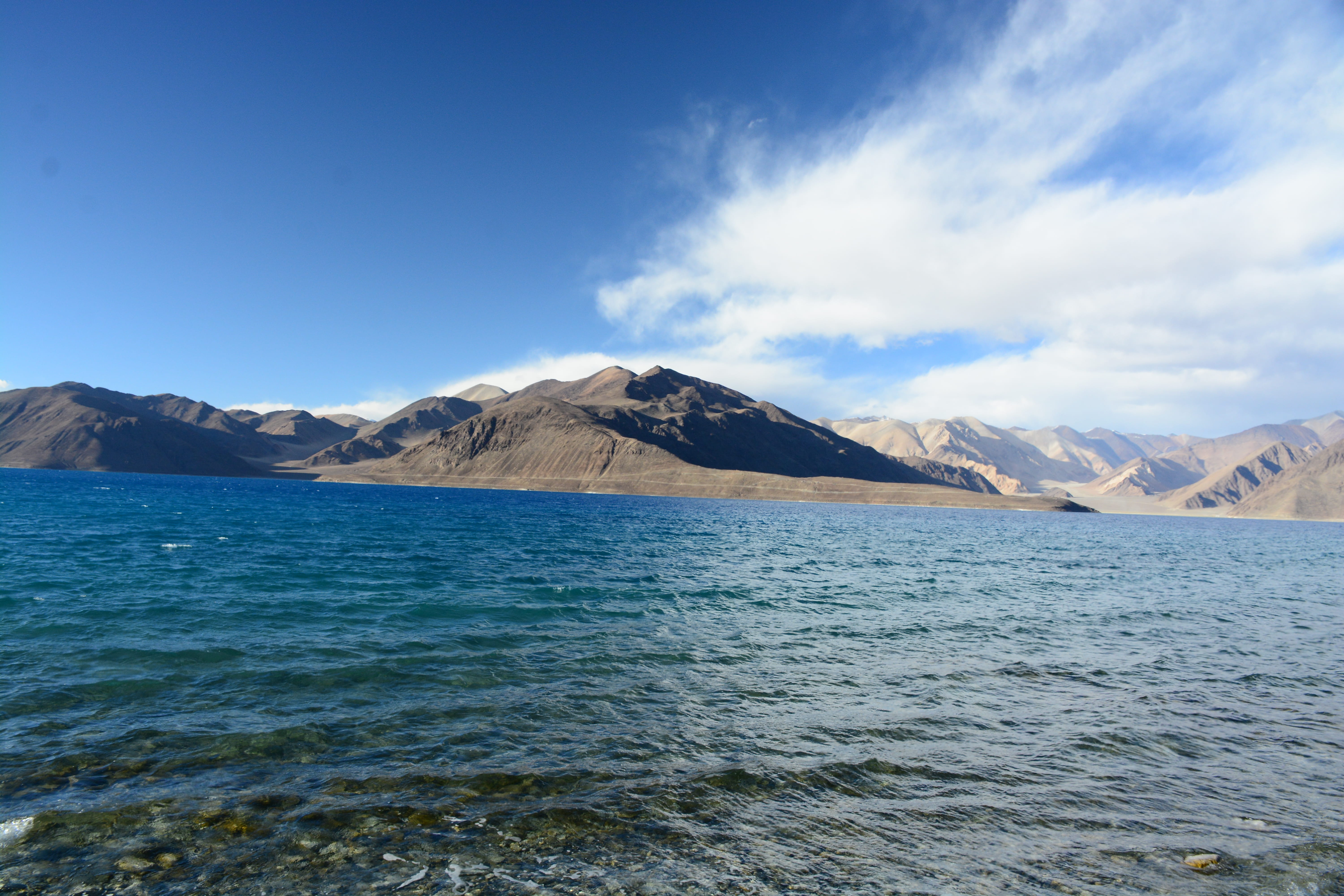 remote, scenics - nature, non-urban scene, no people, cloud - sky, sky, beauty in nature, nature, mountains, 5K, blue, tranquil scene, environment, idyllic, HD Wallpaper