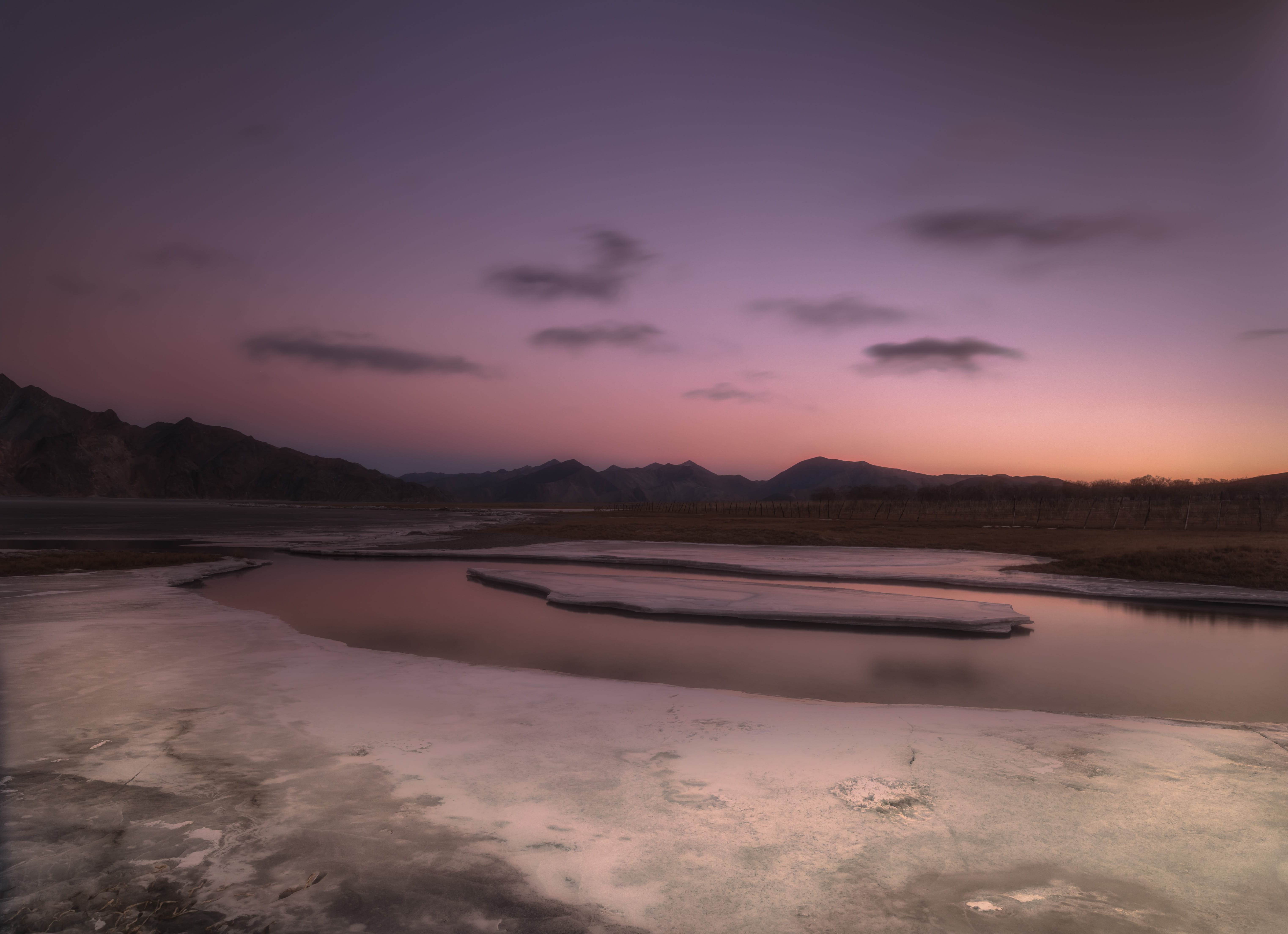 body, red sky, calm, dusk, nature, watercraft, tranquility, pangong tso, tranquil scene, 5K, lake, mineral, orange color, outdoors, water, beauty in nature, HD Wallpaper