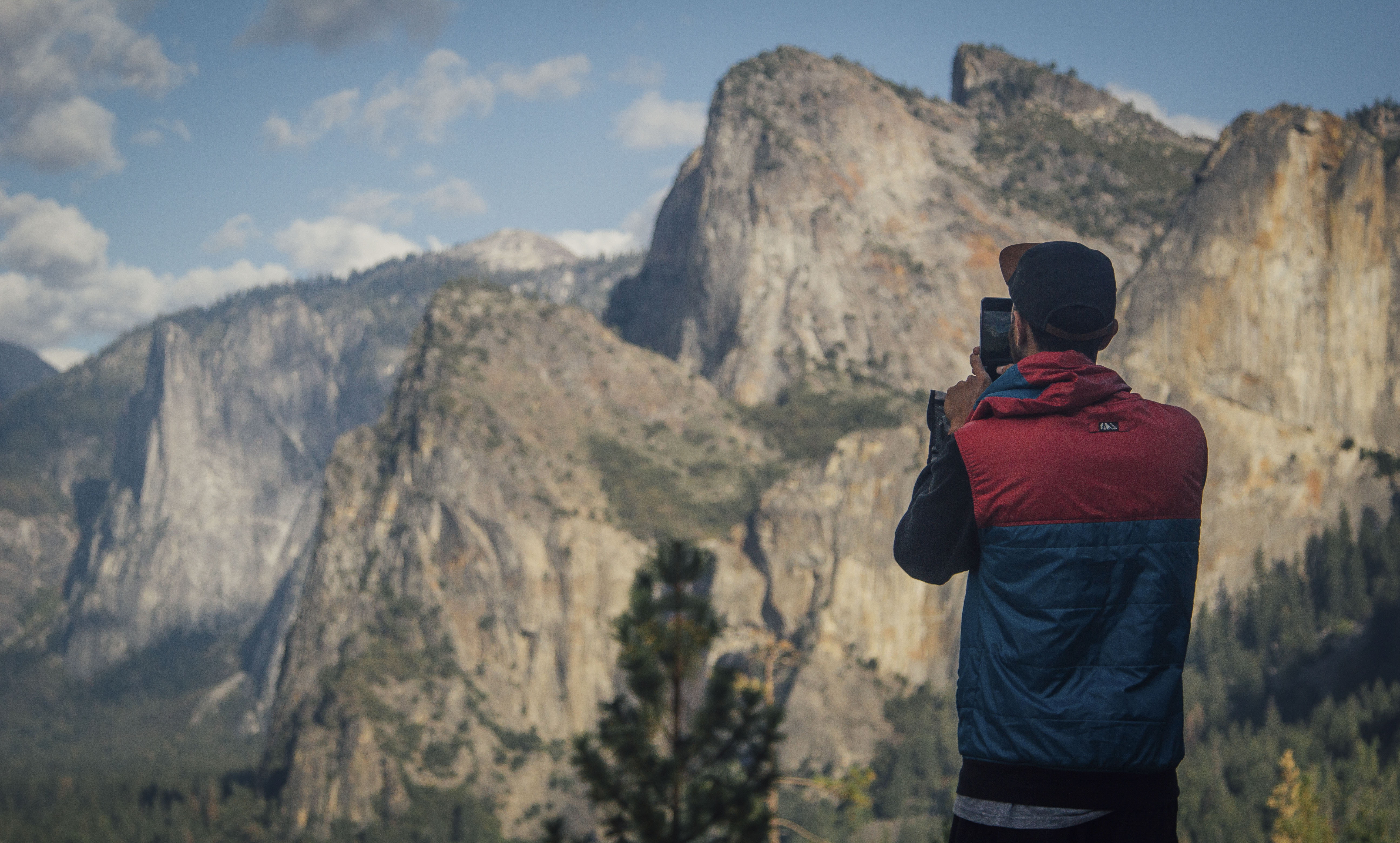 taking, photography themes, sky, leisure activity, adventure, trek, sport, technology, hood - clothing, nature, clothing, climb, 5K, backpack, outdoors, HD Wallpaper