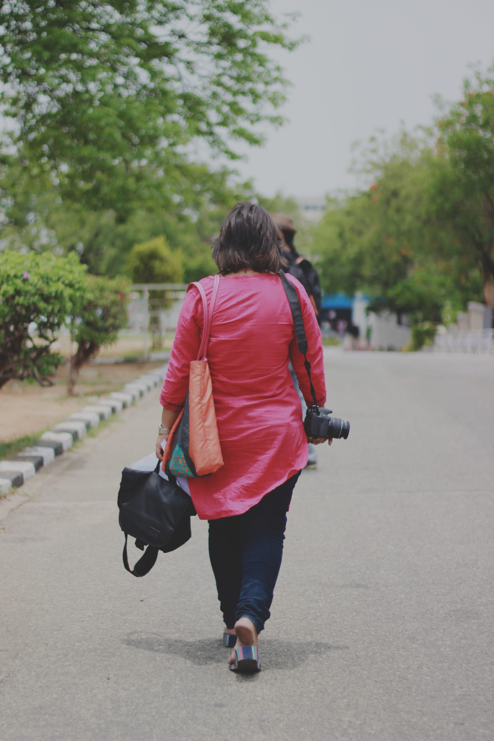 work, nature, walking, hyderabad, lifestyles, girl, focus on foreground, day, collection, the way forward, casual clothing, street, 2K, transportation, Phone HD Wallpaper