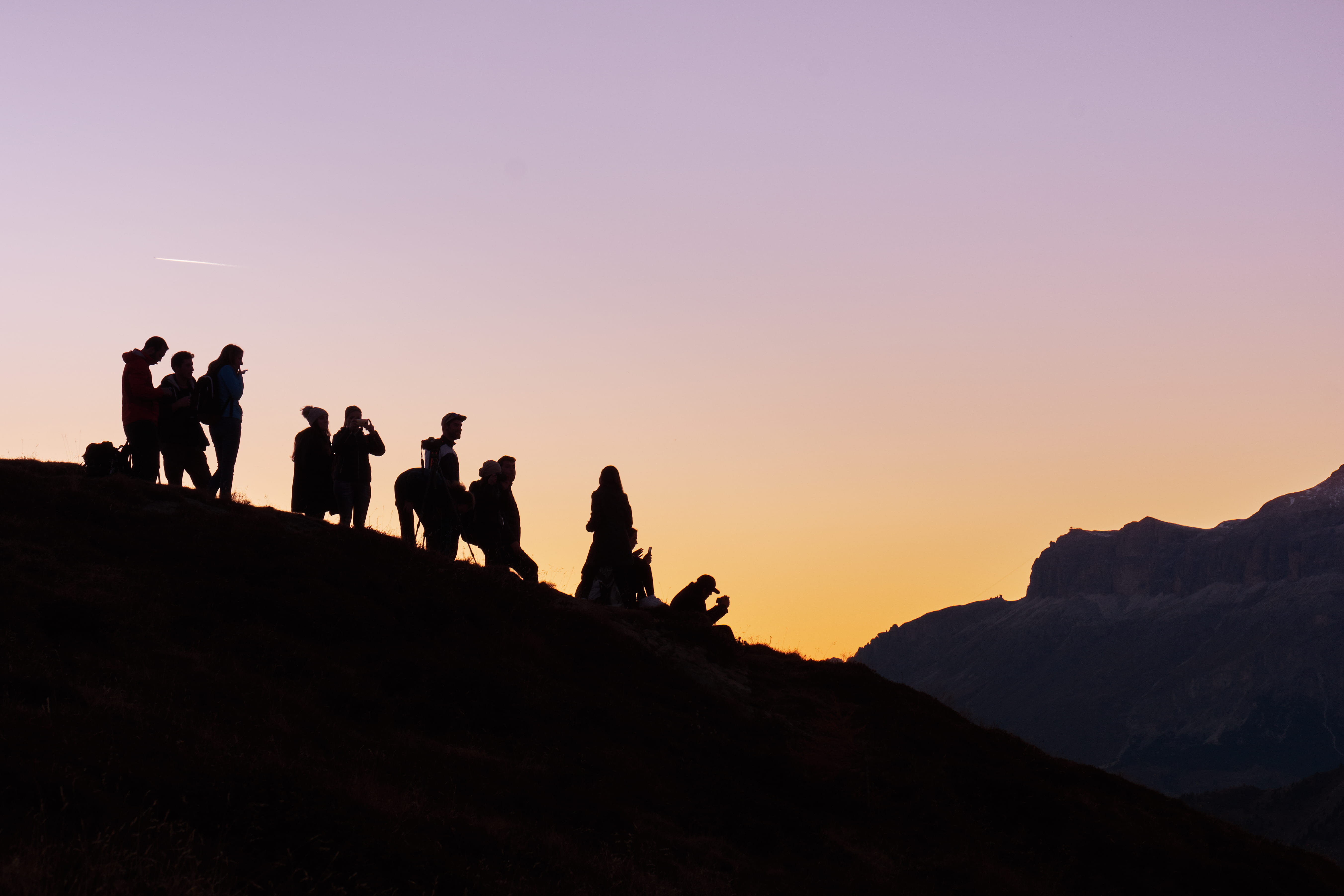 person, men, top, photographer, land, activity, moutain, hill, leisure activity, scenics - nature, medium group of people, rock, travel, black, mountain range, HD Wallpaper