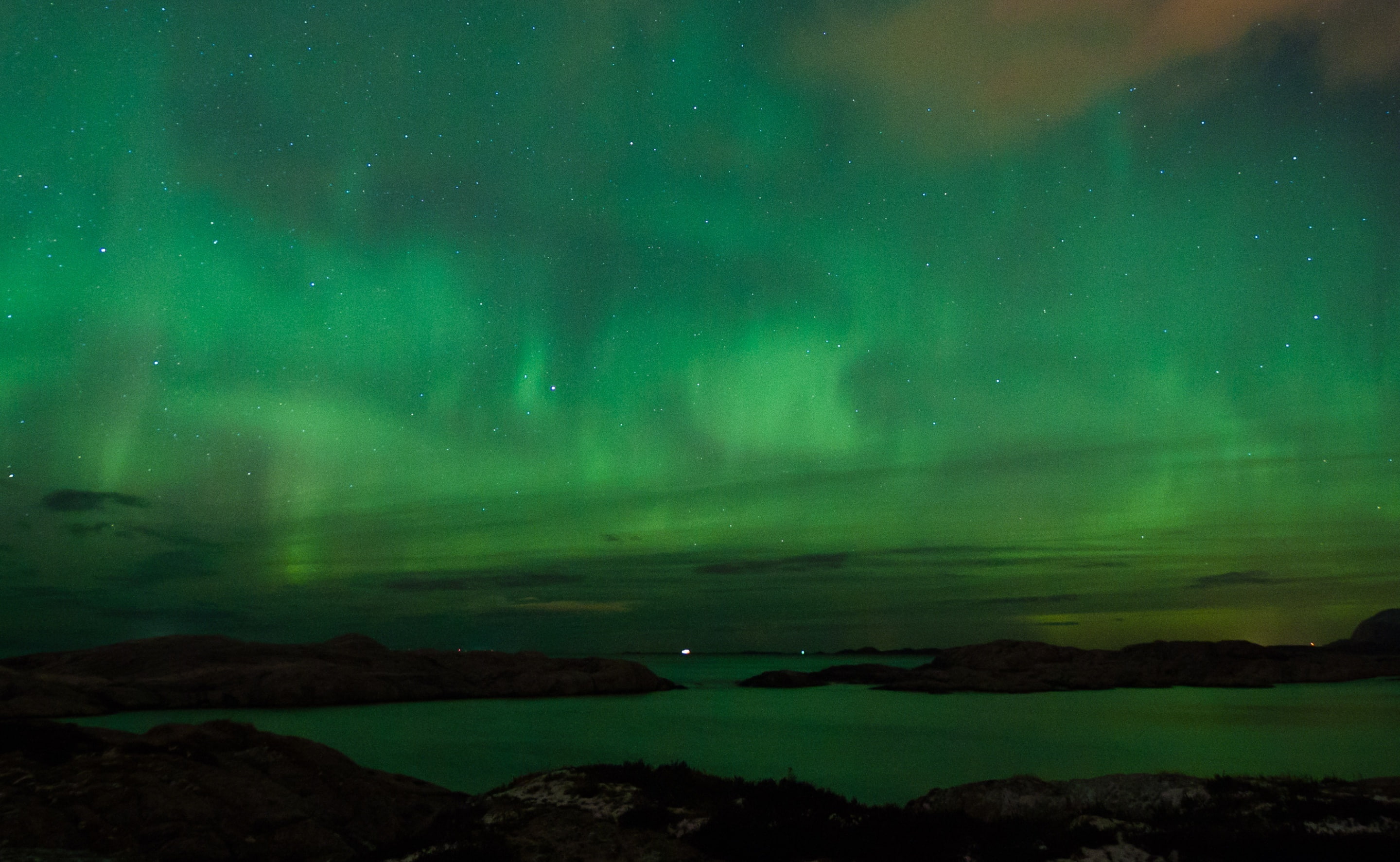 Norway, Nature, northernlights, moreogromsdal, tokina, Lights, Northern, auroraborealis, kristiansundkommune, Borealis, 2K, Aurora, nordlys, kristiansund, HD Wallpaper