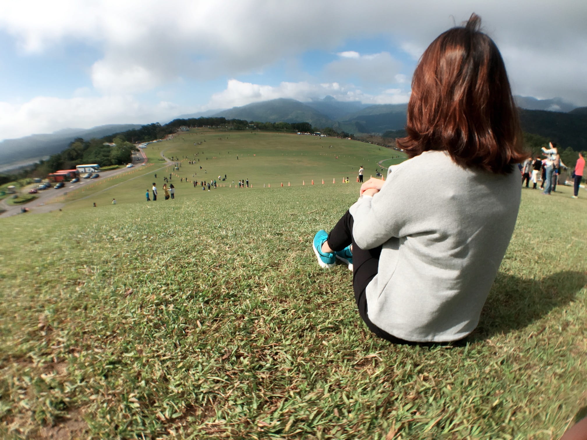 real people, one person, environment, landscape, nature, field, adult, taiwan, grass, view of back, leisure activity, scenics - nature, beauty in nature, HD Wallpaper