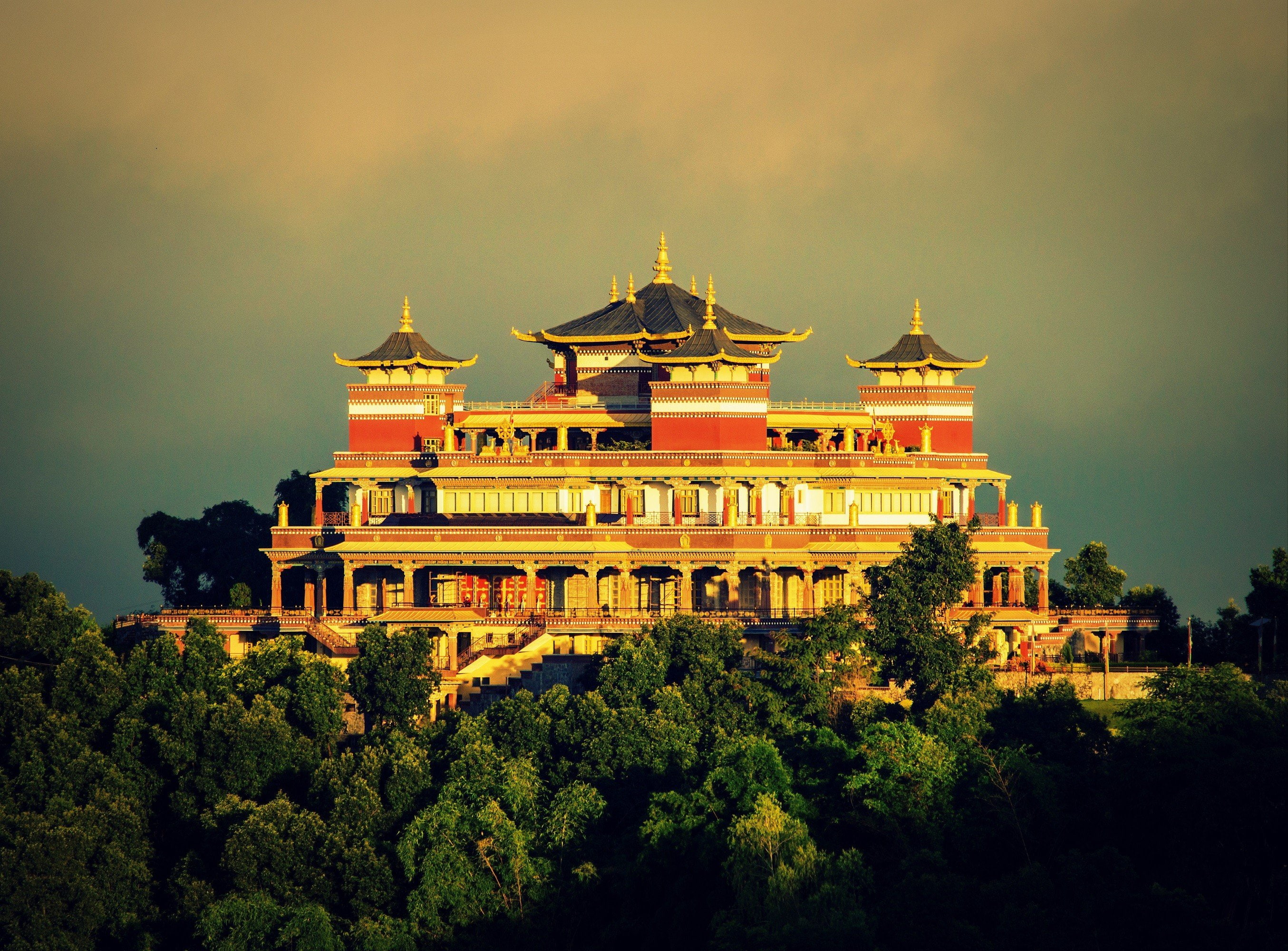 art, 2K, pokemon, monastery, nepal, hd, 2709x2000 px, Kathmandu, px, x, anime, HD Wallpaper