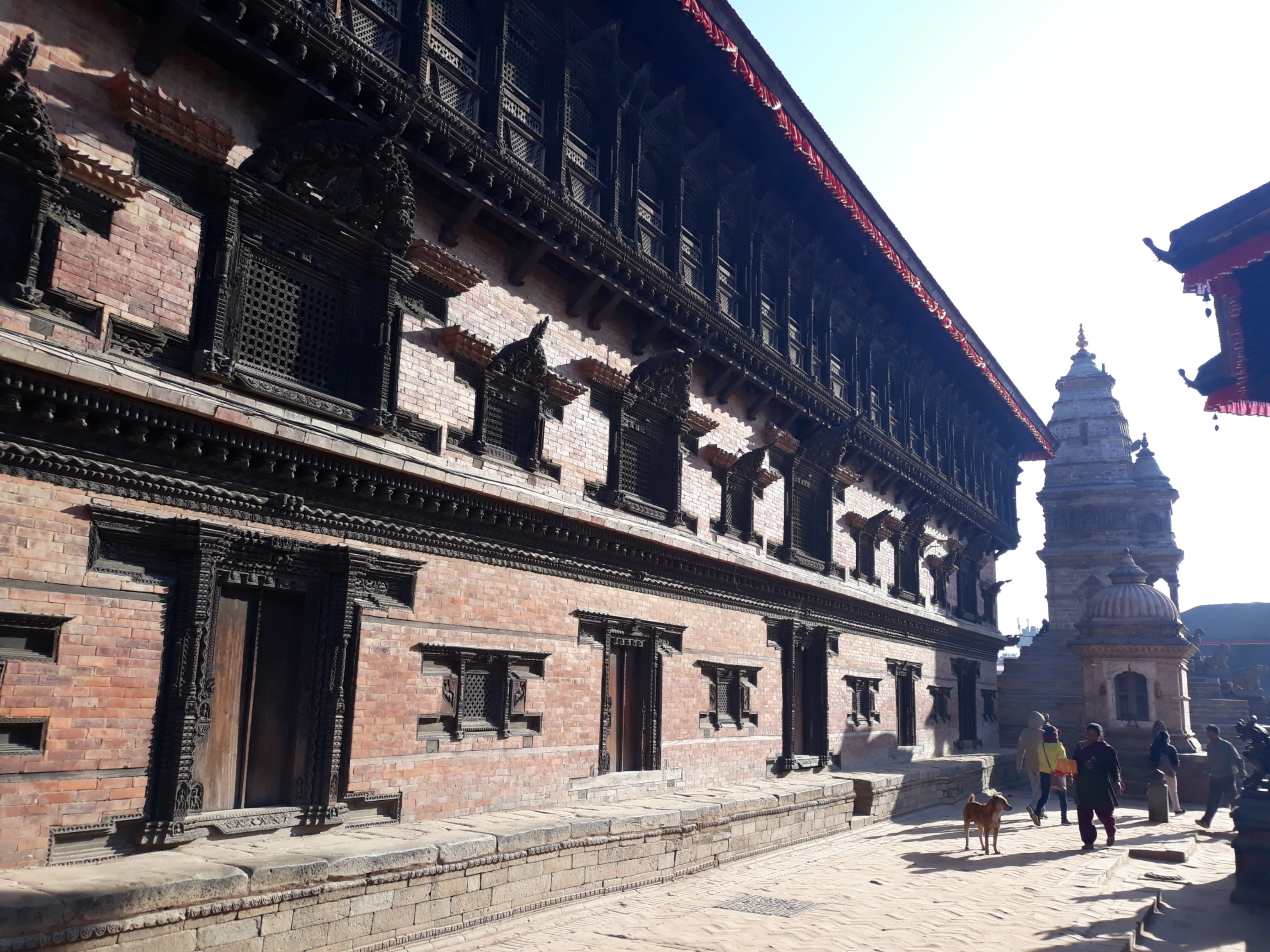 nature, 2K, walking, square, architecture, pawankawan, day, bhaktapur, men, outdoors, durbar, visitnepal2020, built structure, group of people, located, HD Wallpaper