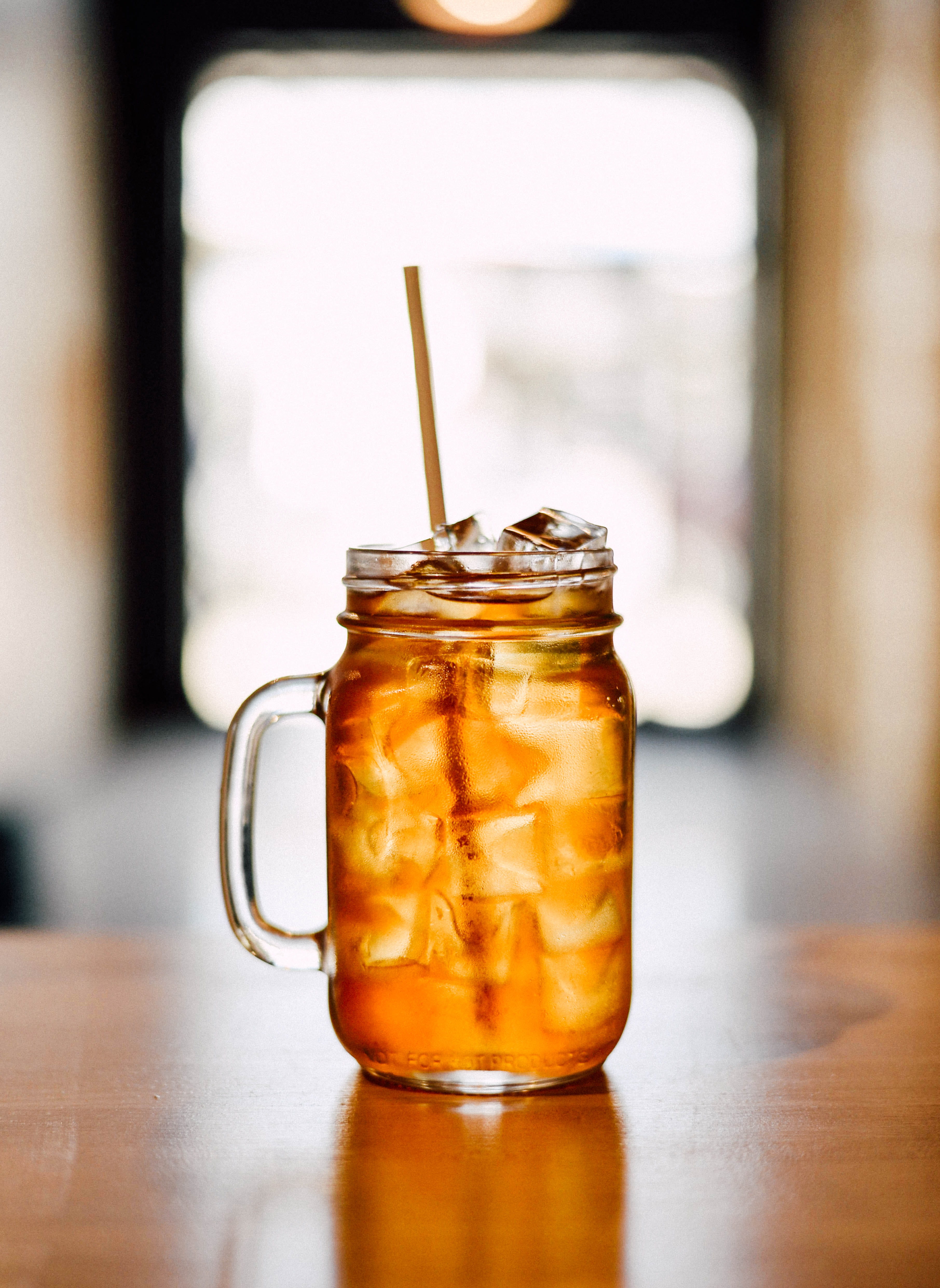 food, drinking straw, glass - material, no people, table, food and drink, indoors, 4K, ice, close-up, transparent, coffee, glass, drinking glass, refreshment, Phone HD Wallpaper