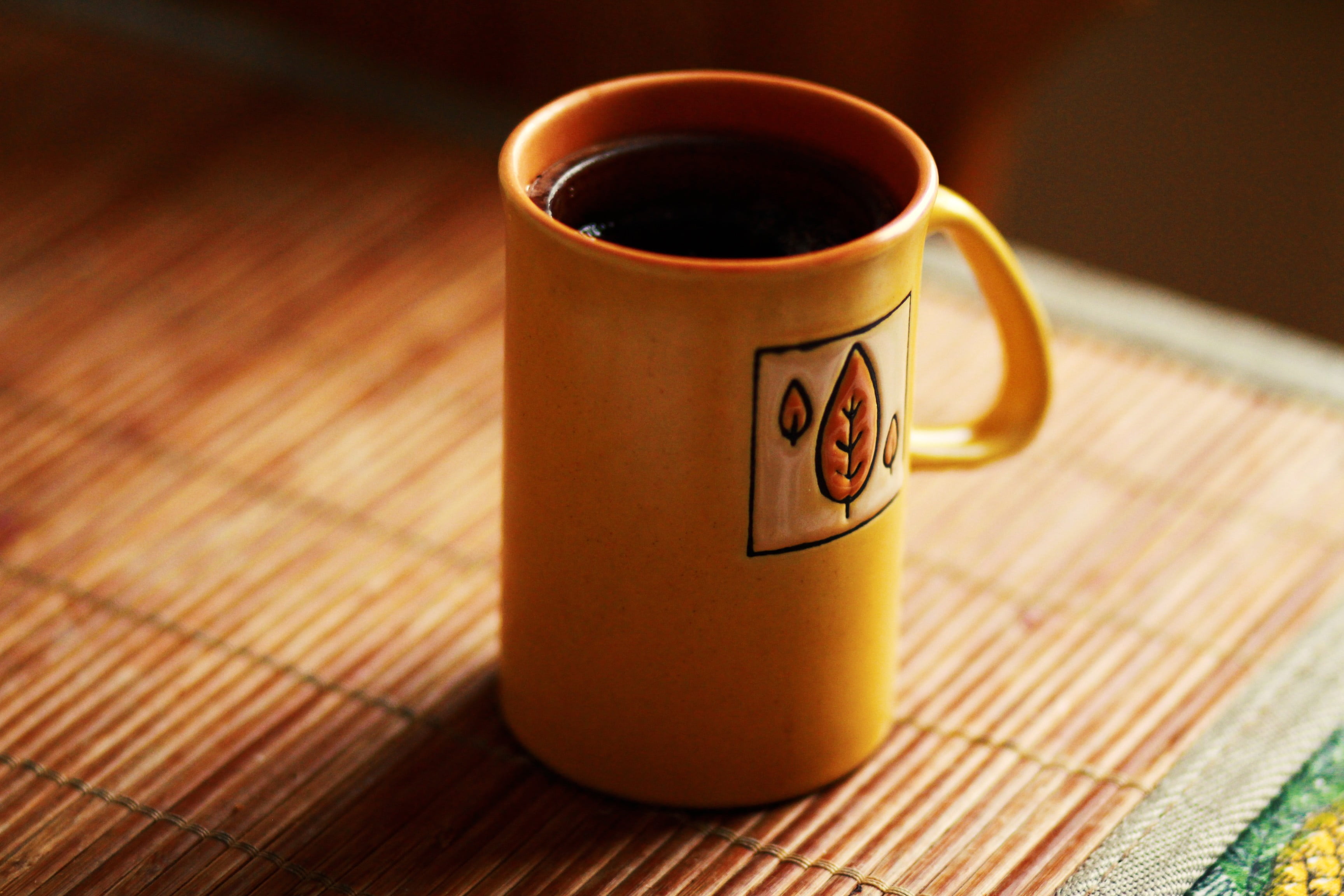 hot drink, studio shot, text, drink, tea - hot drink, refreshment, 2K, close-up, cup, mug, no people, coffee cup, food, wood - material, non-alcoholic beverage, HD Wallpaper