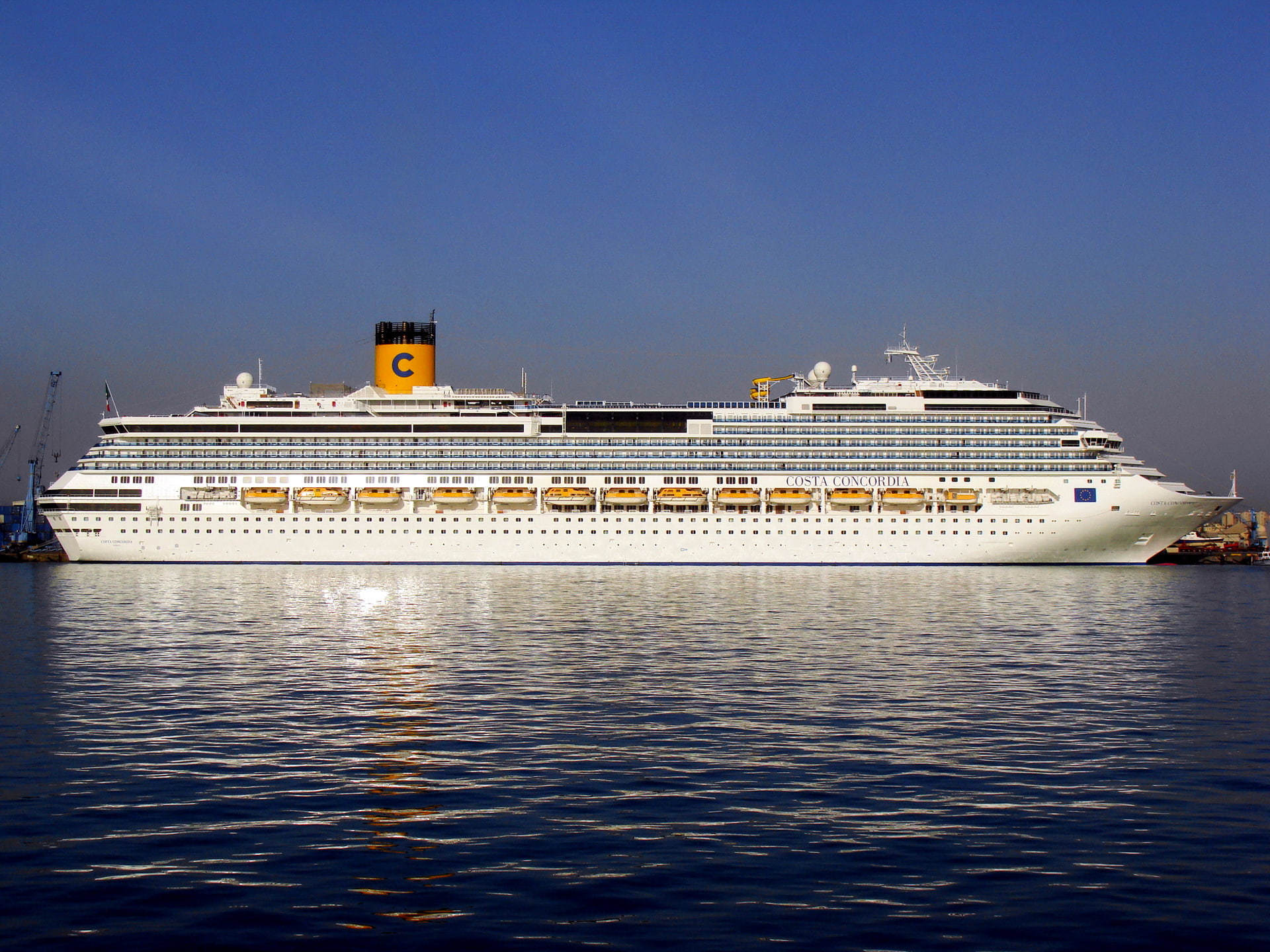 1080P, Cruise Ship, Vehicles, Costa Concordia, HD Wallpaper