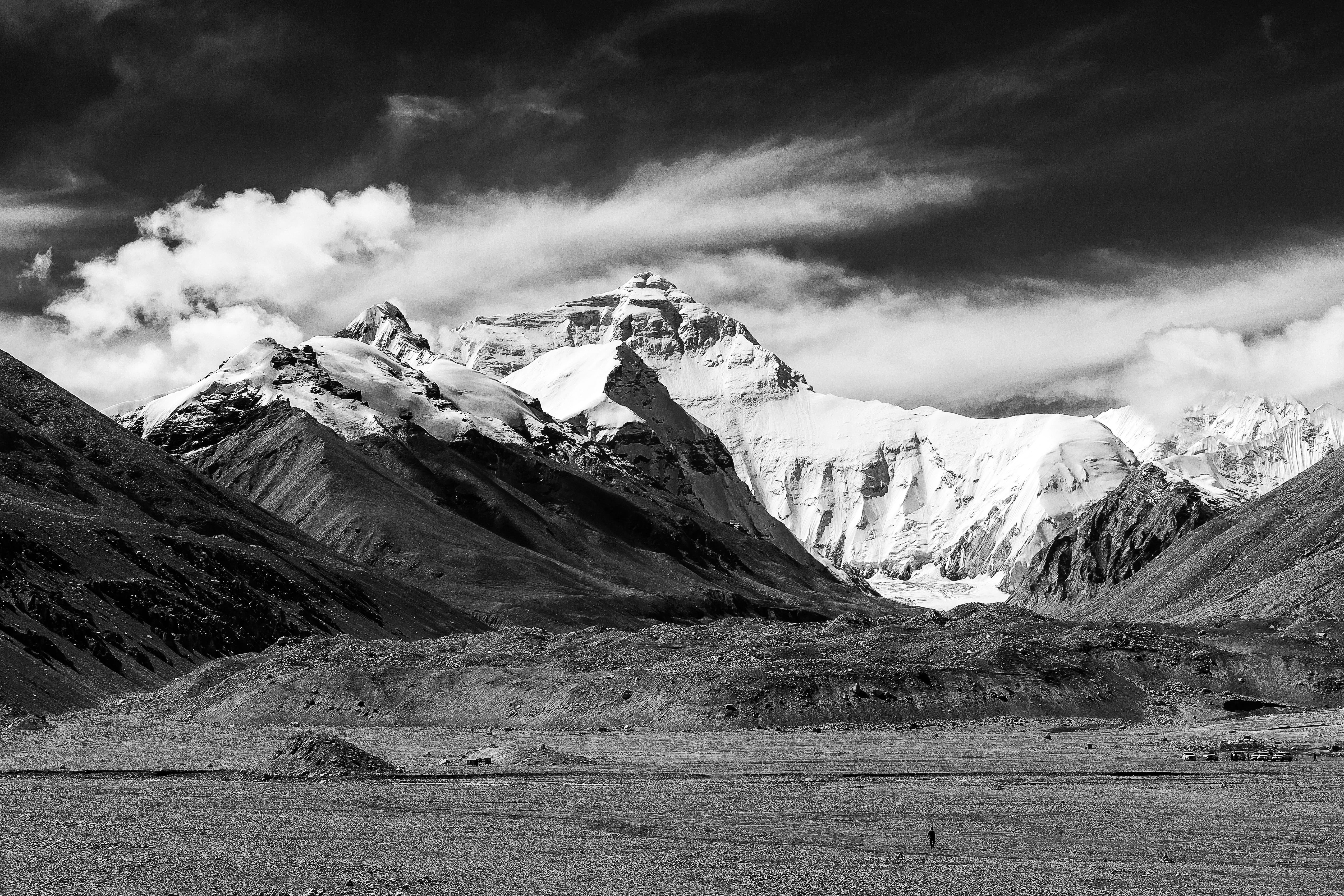 idyllic, environment, snowcapped mountain, mountain, highest mountains, buddhism, tranquil scene, non-urban scene, no people, outdoors, mountain peak, day, HD Wallpaper