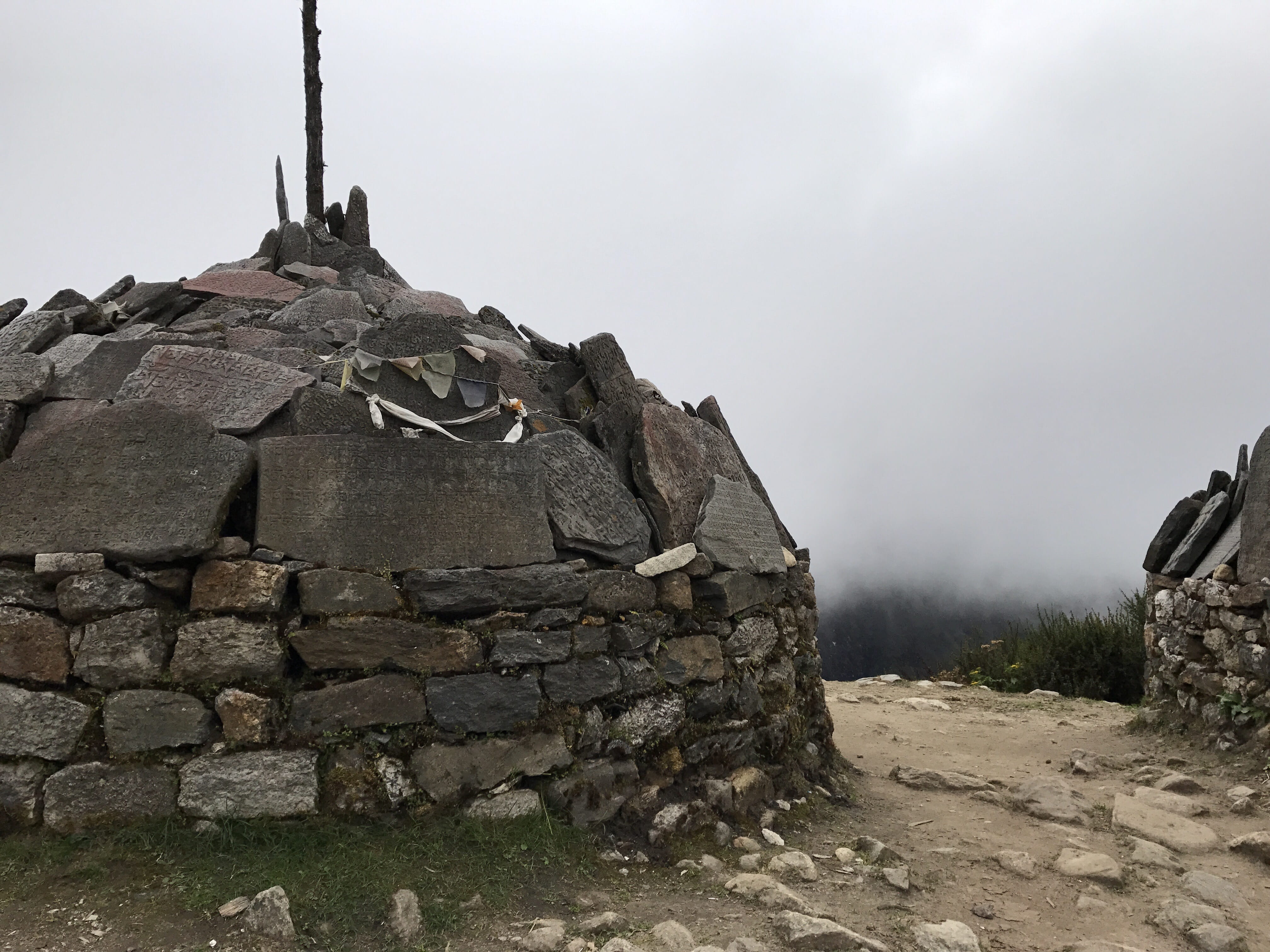 day, outdoors, architecture, no people, building, rock, wall, monestary, building exterior, rock - object, built structure, sky, tyangboche, history, cloud - sky, HD Wallpaper