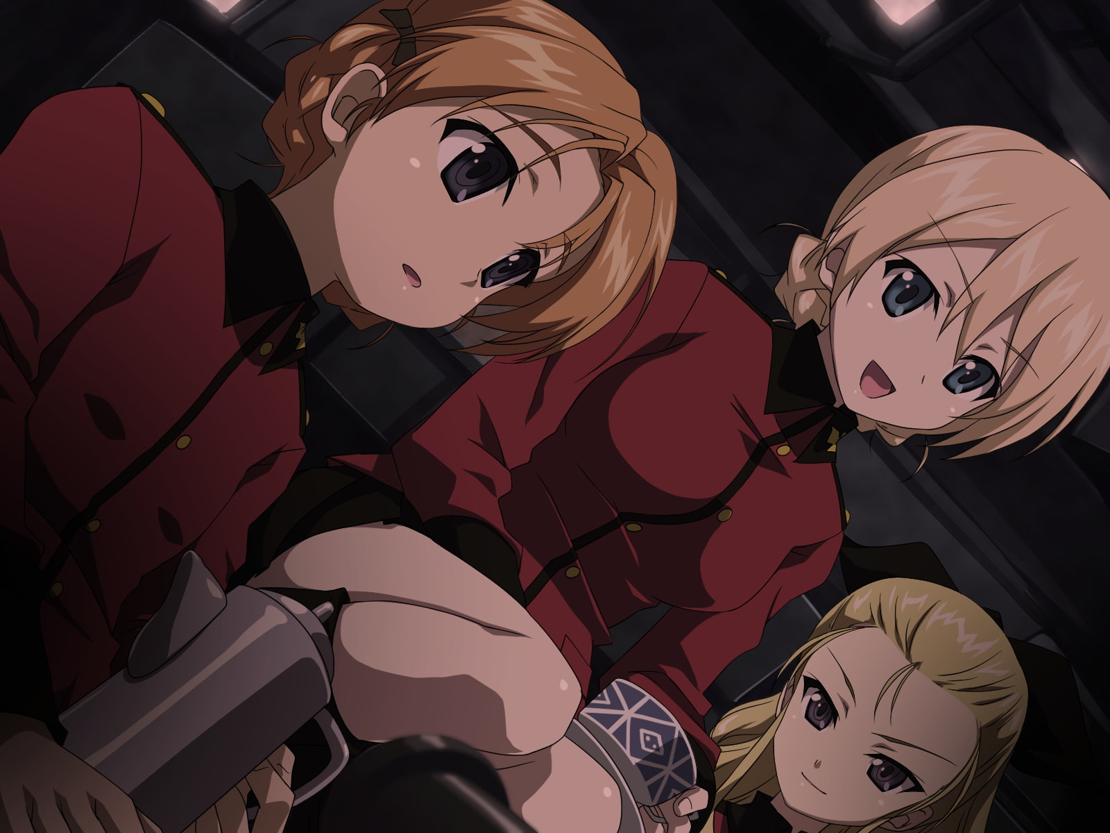 darjeeling, panzer, und, pekoe, orange, ten, 720P, girls, parsec, HD Wallpaper