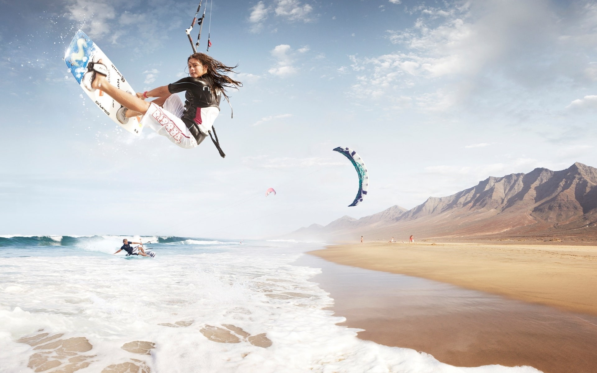 1080P, Sports, Kitesurfing, HD Wallpaper