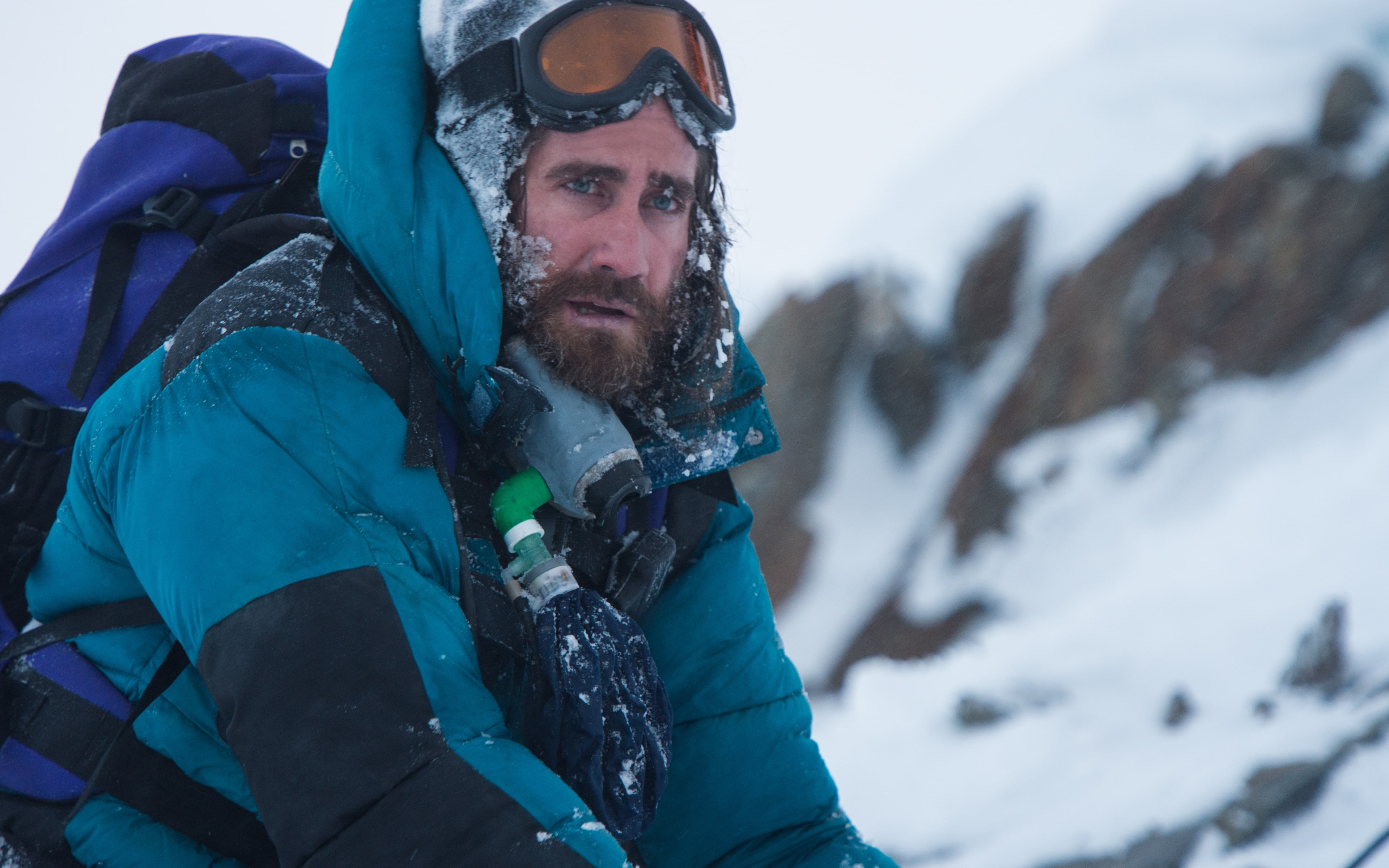 gyllenhaal, jake, 4K, snow, everest, movie, HD Wallpaper