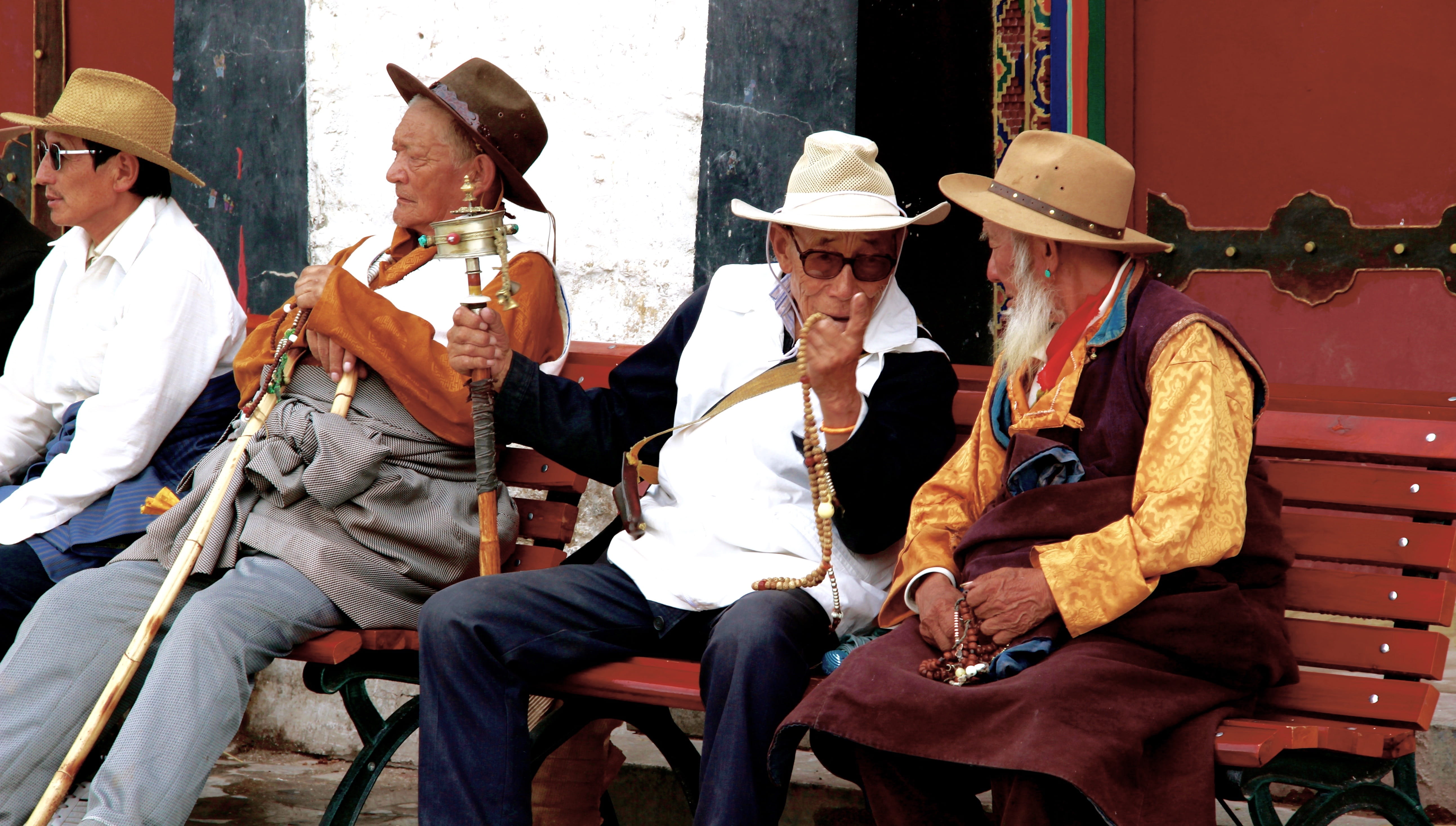 people, day, leisure activity, togetherness, cowboy, uniform, arts culture and entertainment, clothing, religons, lhasa, lifestyles, three quarter length, HD Wallpaper